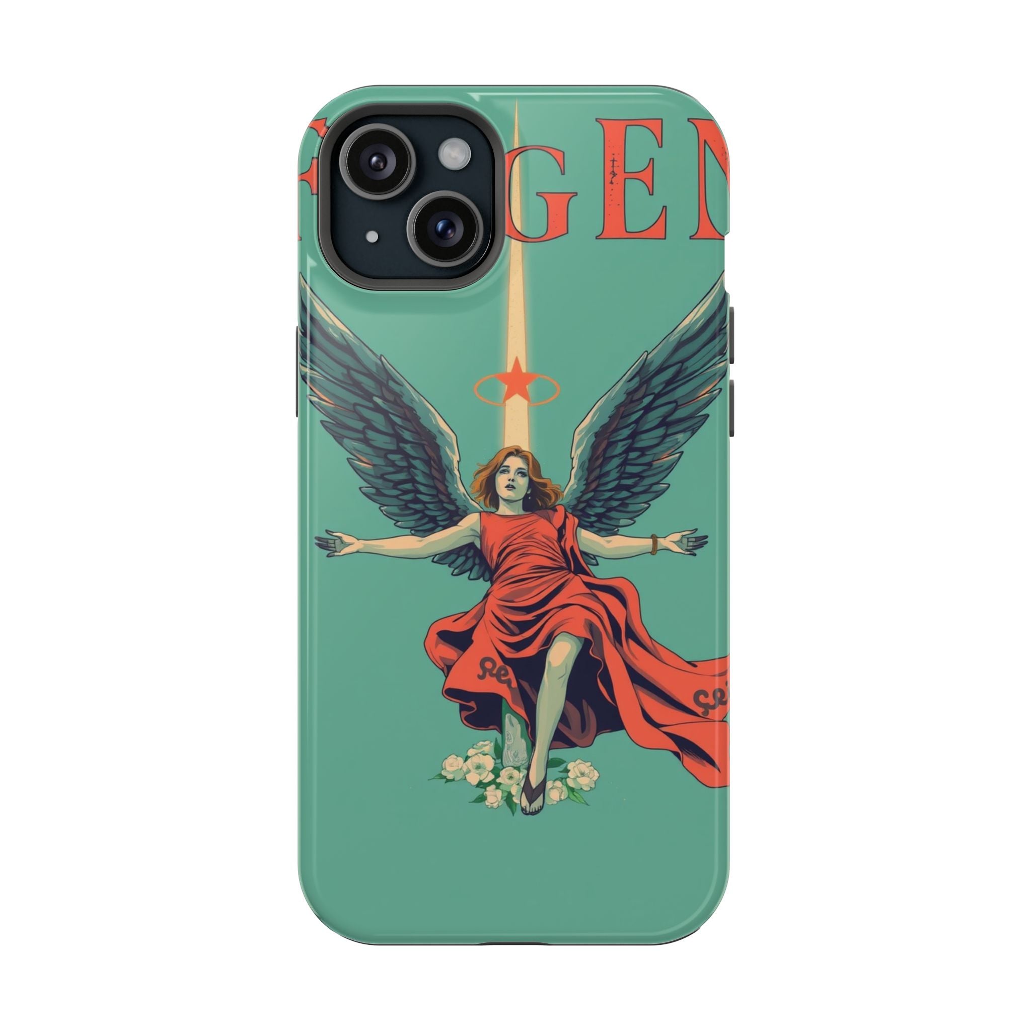 iPhone Radiant Fallen Angel Design Bold Modern Everyday Snap Case · iPhone Case