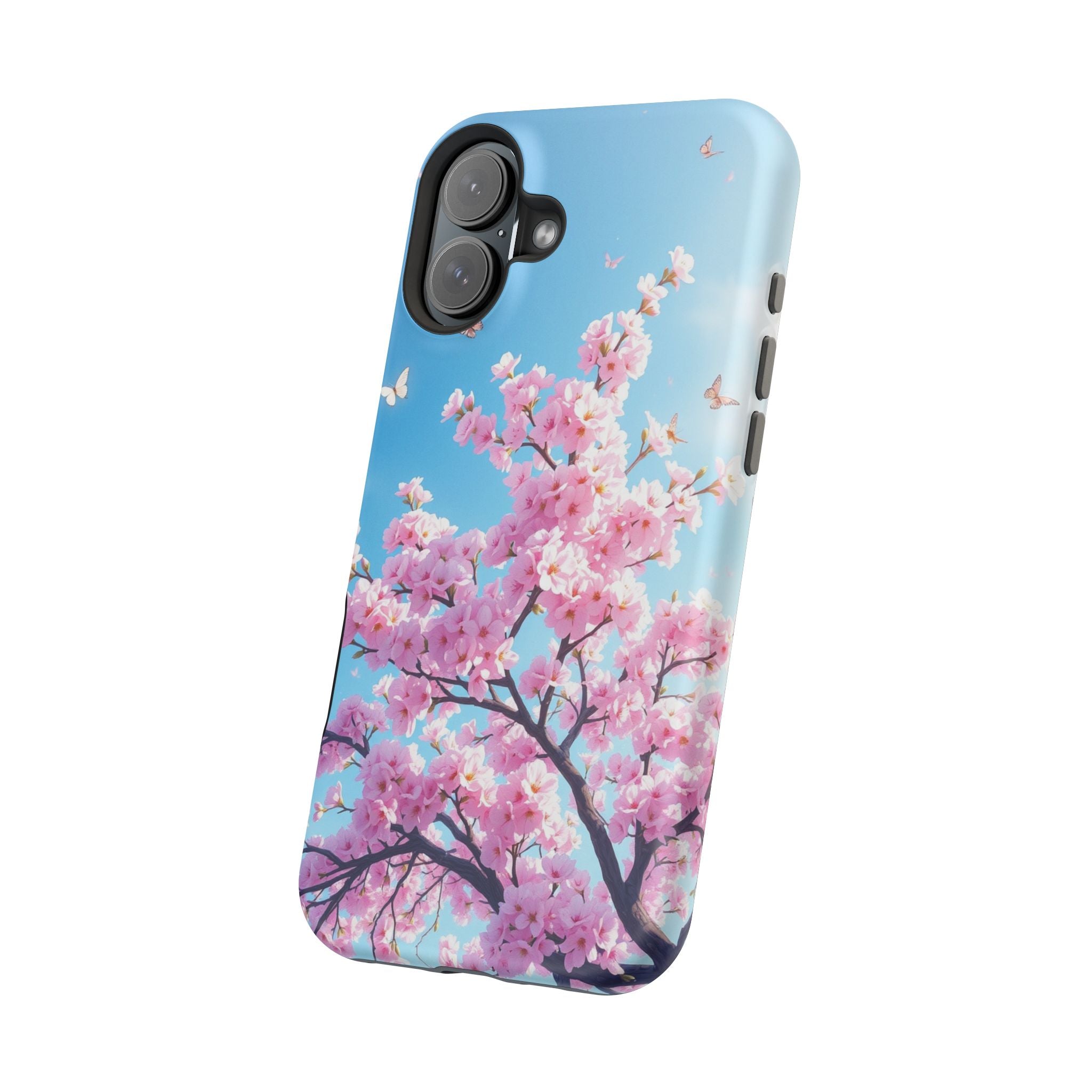 iPhone Cherry Blossom Floral Slim Everyday Designer Case · iPhone Case