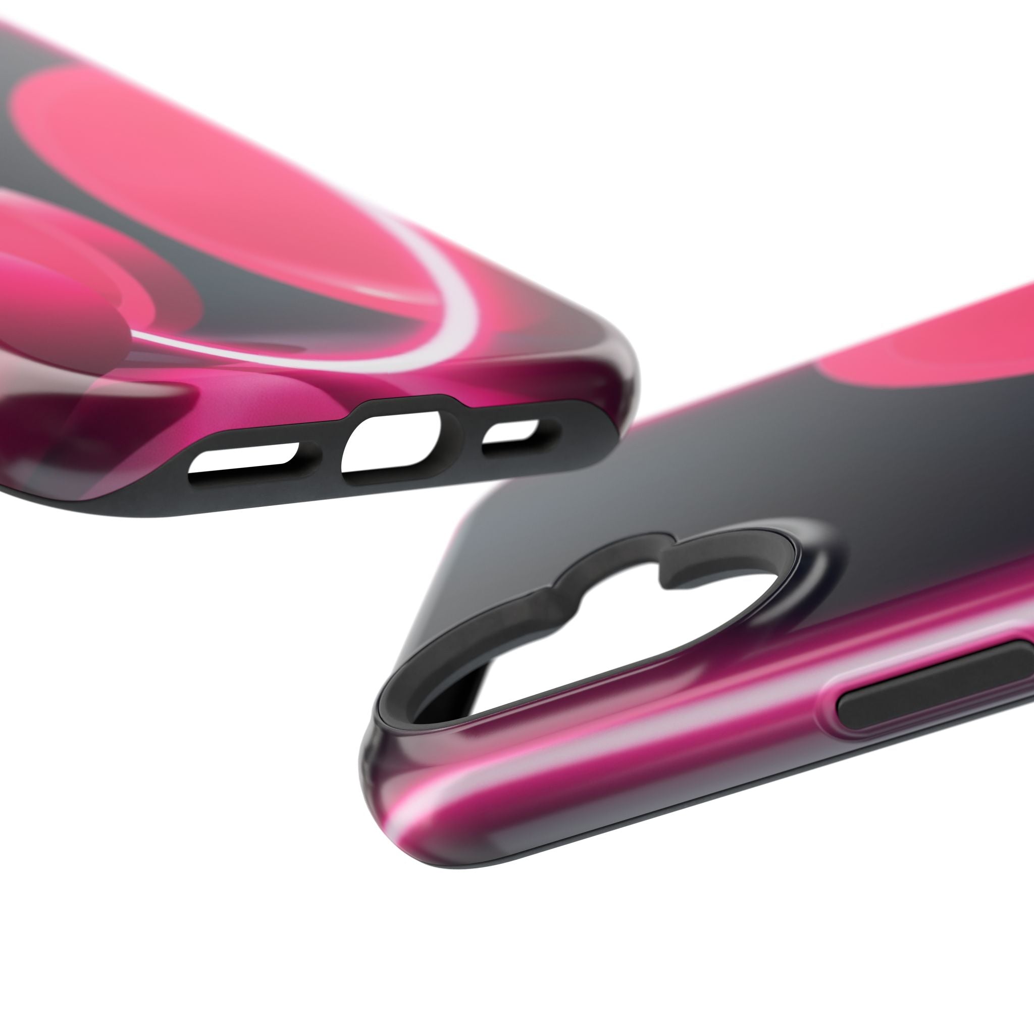 iPhone 1960s Mod Circles Neon Cyberpunk Slim Everyday Designer Case · iPhone Cas