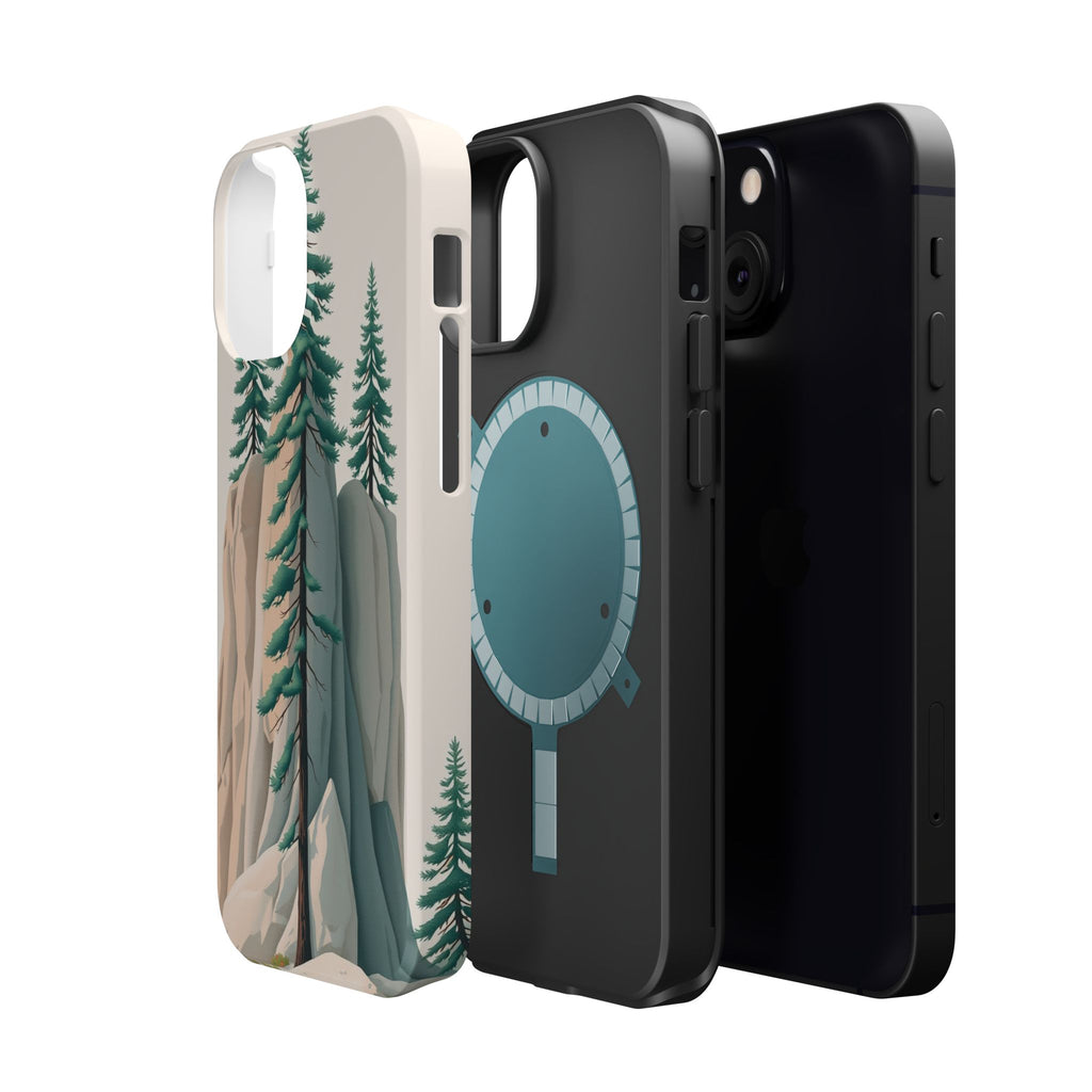 iPhone Pine Ridge Electric Art 17 Bold Modern Everyday Snap Case · iPhone Case