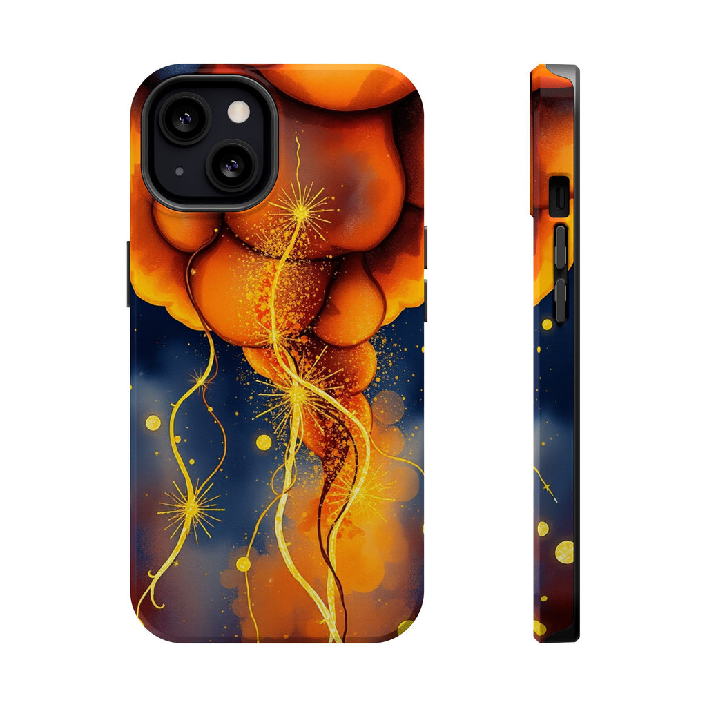 iPhone Glitter Storm Vibrant Watercolor Slim Everyday iPhone Designer · iPhone C
