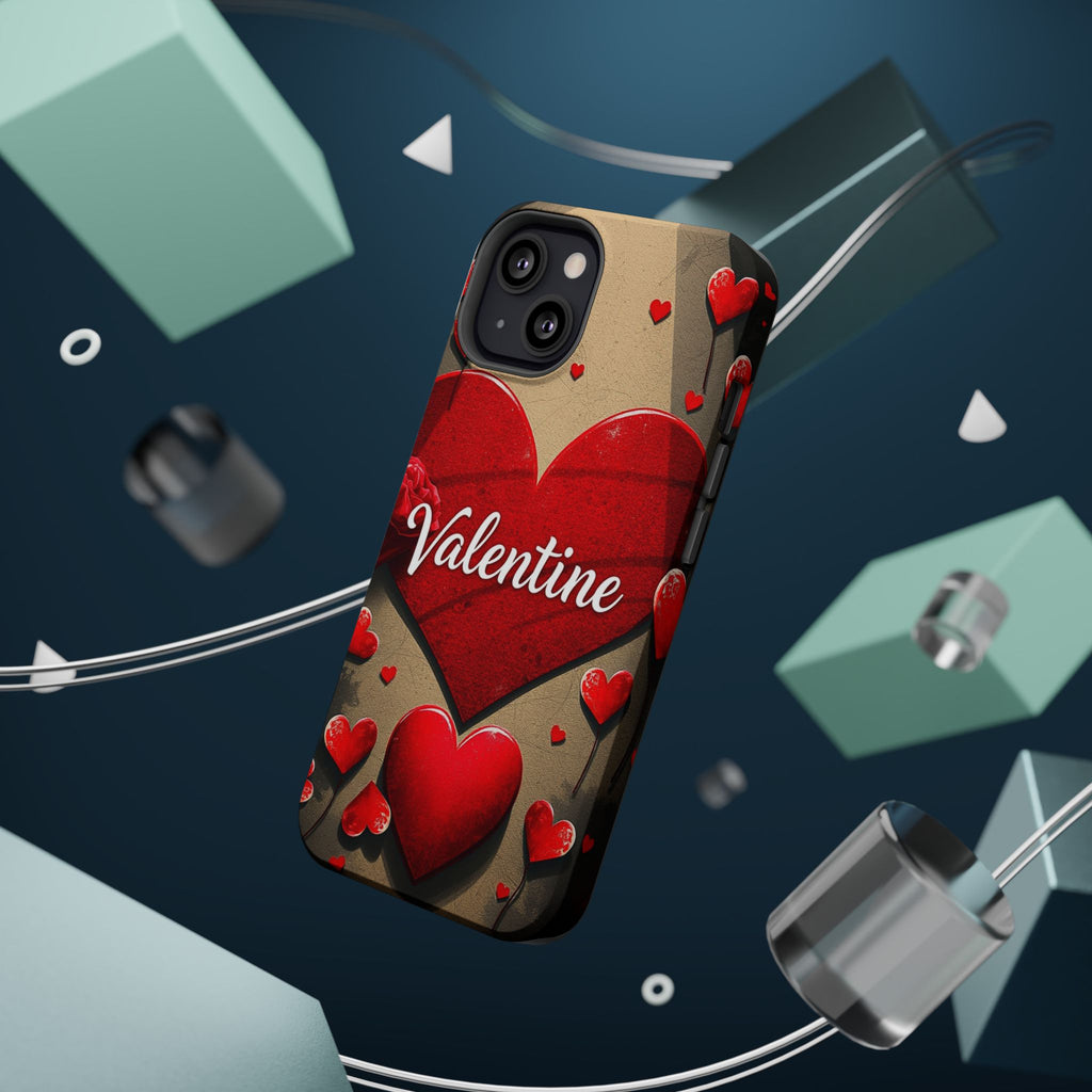 iPhone Serene Vintage Valentine Card Design Slim Everyday Designer Case · iPhone