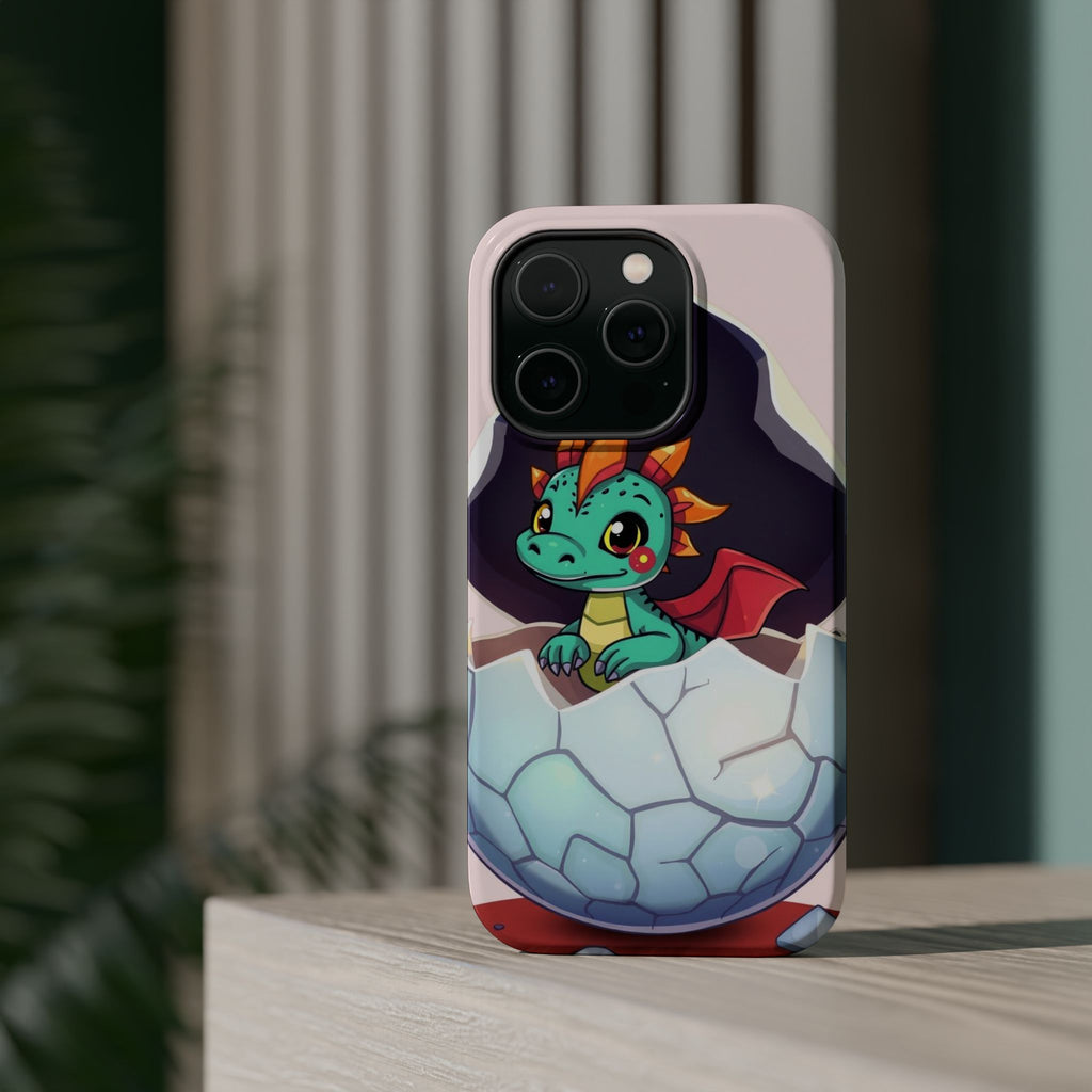 iPhone Dragon Hatching Egg Kids Fun Phone Case Gift Slim Snap Case · iPhone Case
