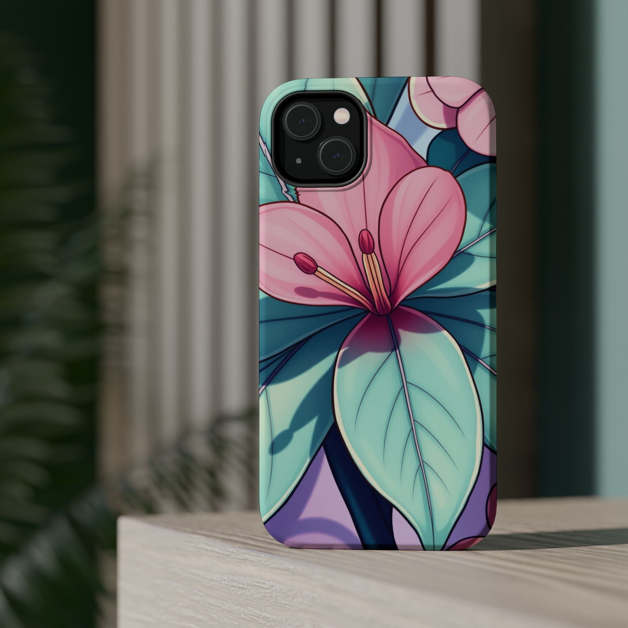 iPhone Earthy Tropical Bloom Design 11 Slim Everyday Designer Case · iPhone Case