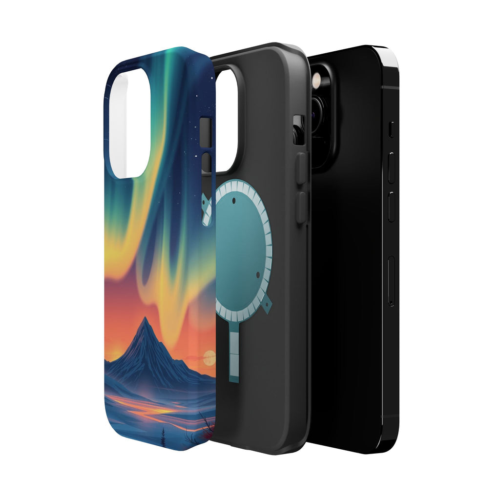 iPhone Northern Lights Dreamy Ethereal Slim Everyday Designer Case · iPhone Case