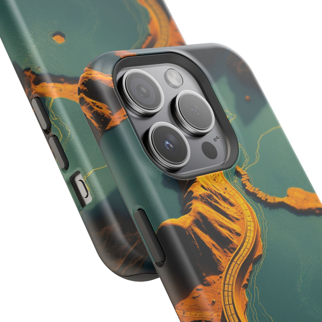 iPhone Vibrant River Delta Aerial Design Slim Everyday iPhone Designer · iPhone