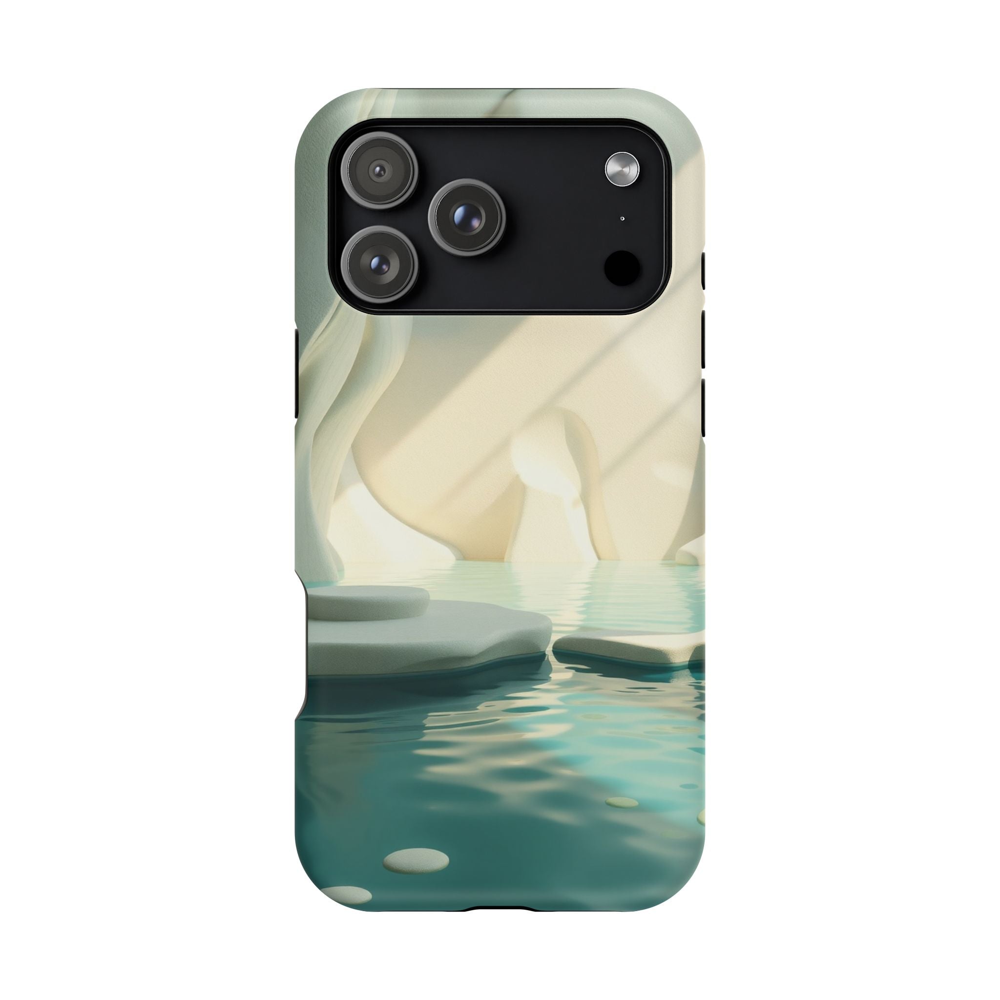 iPhone Tidal Pool 3D Digital Slim Everyday Designer Case · iPhone Case