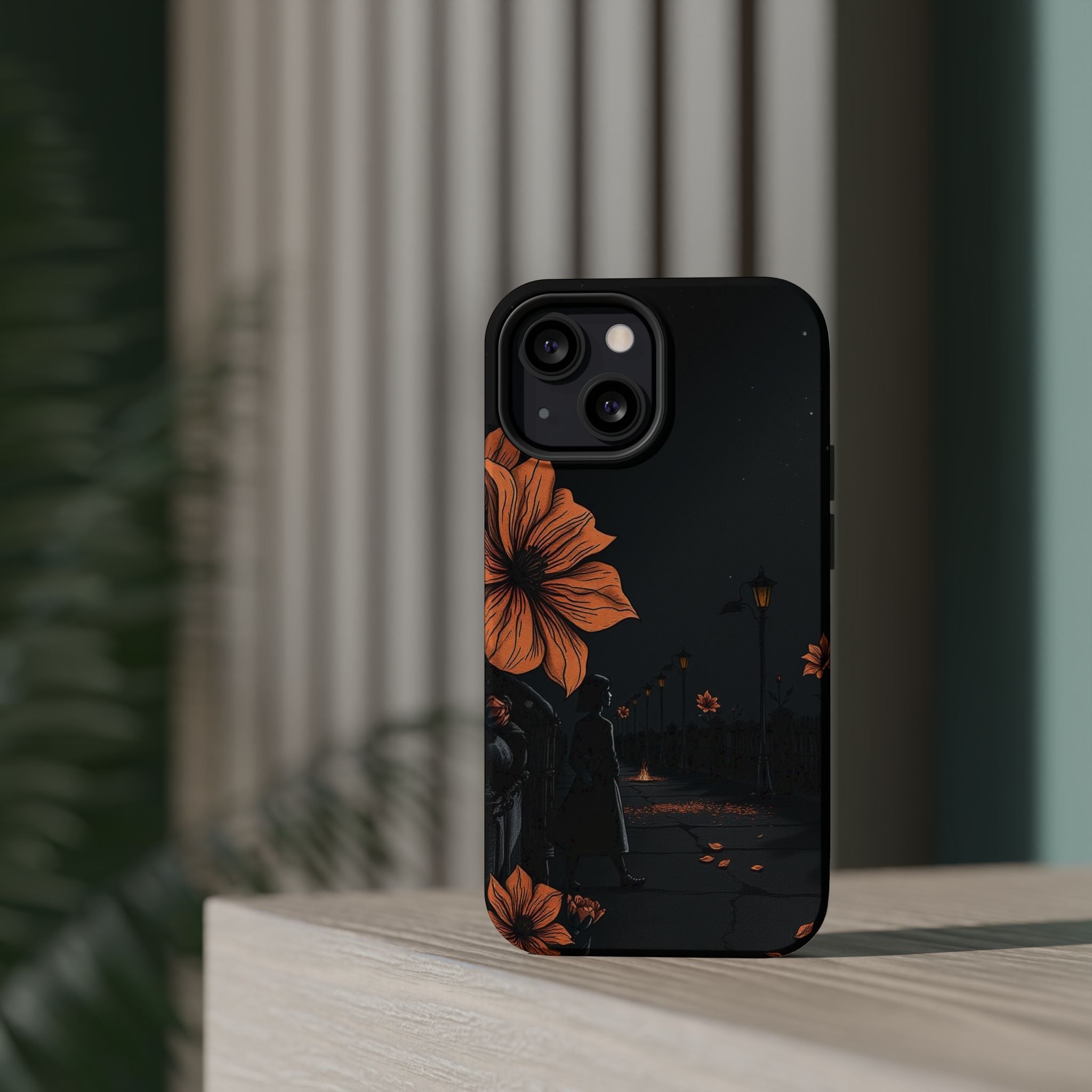 iPhone Night Bloomer Electric Art Bold Modern Everyday Snap Case · iPhone Case