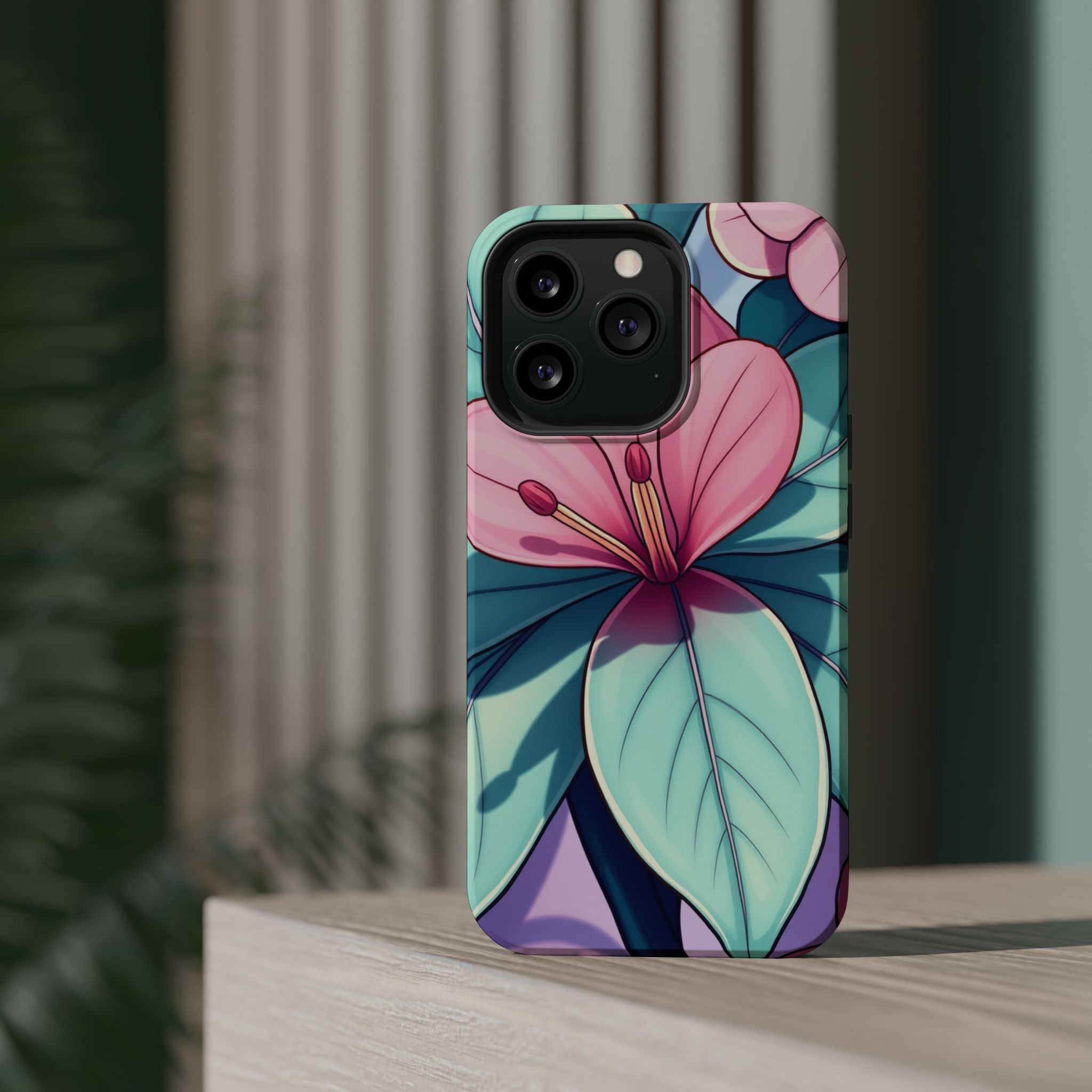 iPhone Earthy Tropical Bloom Design 11 Slim Everyday Designer Case · iPhone Case