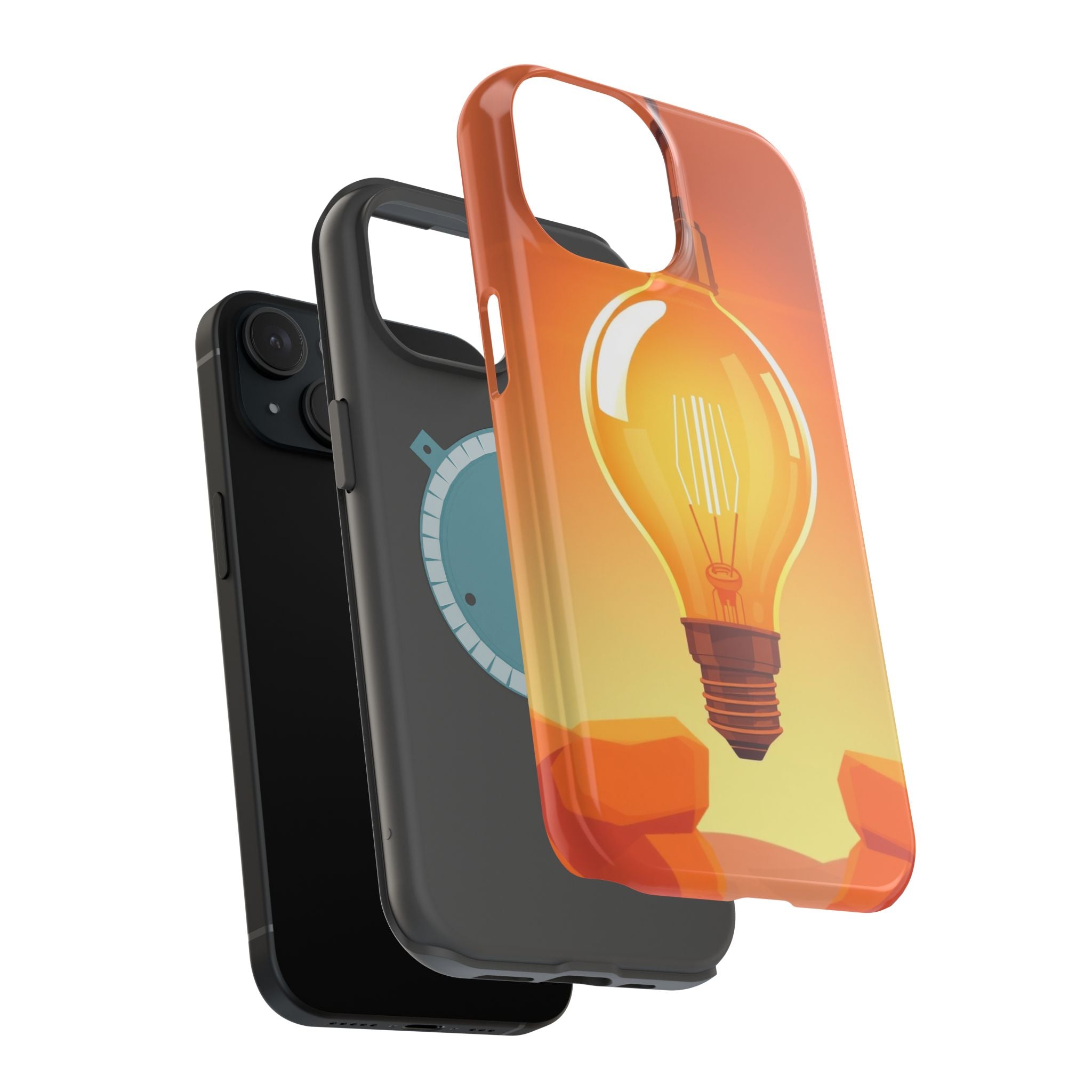 iPhone Edison Bulb Warm Enchanted Art Slim Everyday Designer Case · iPhone Case