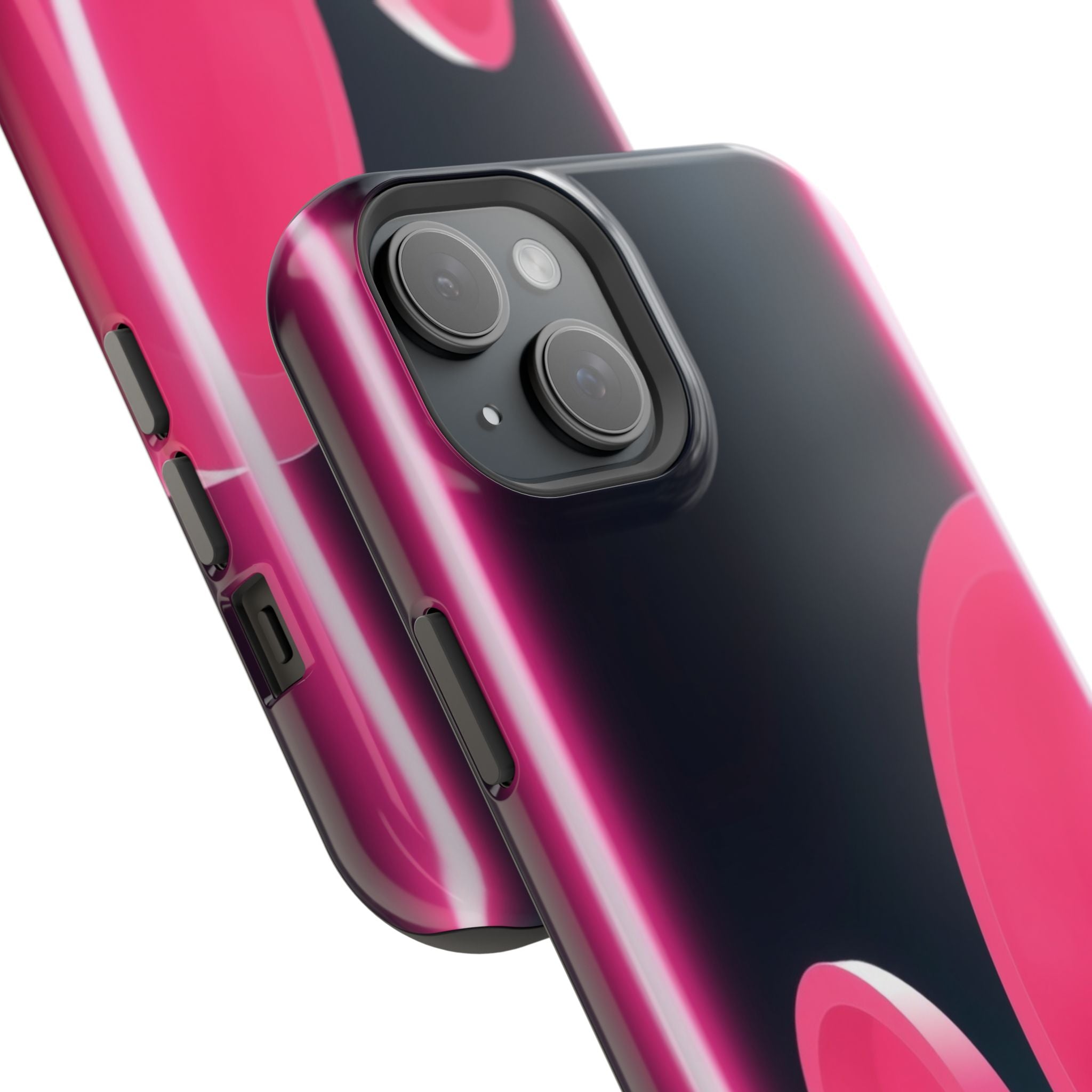iPhone 1960s Mod Circles Neon Cyberpunk Slim Everyday Designer Case · iPhone Cas