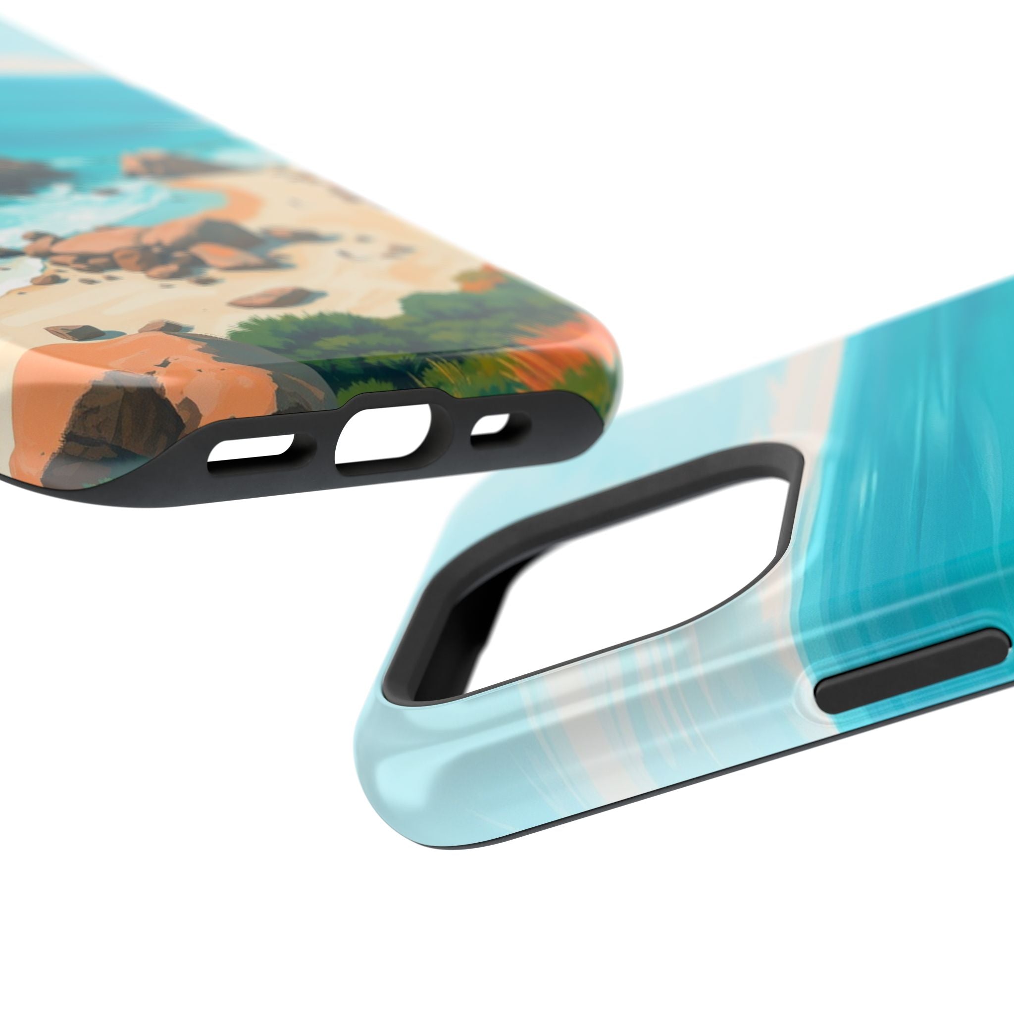 iPhone Pebble Beach Cinematic Art Bold Modern Everyday Snap Case · iPhone Case