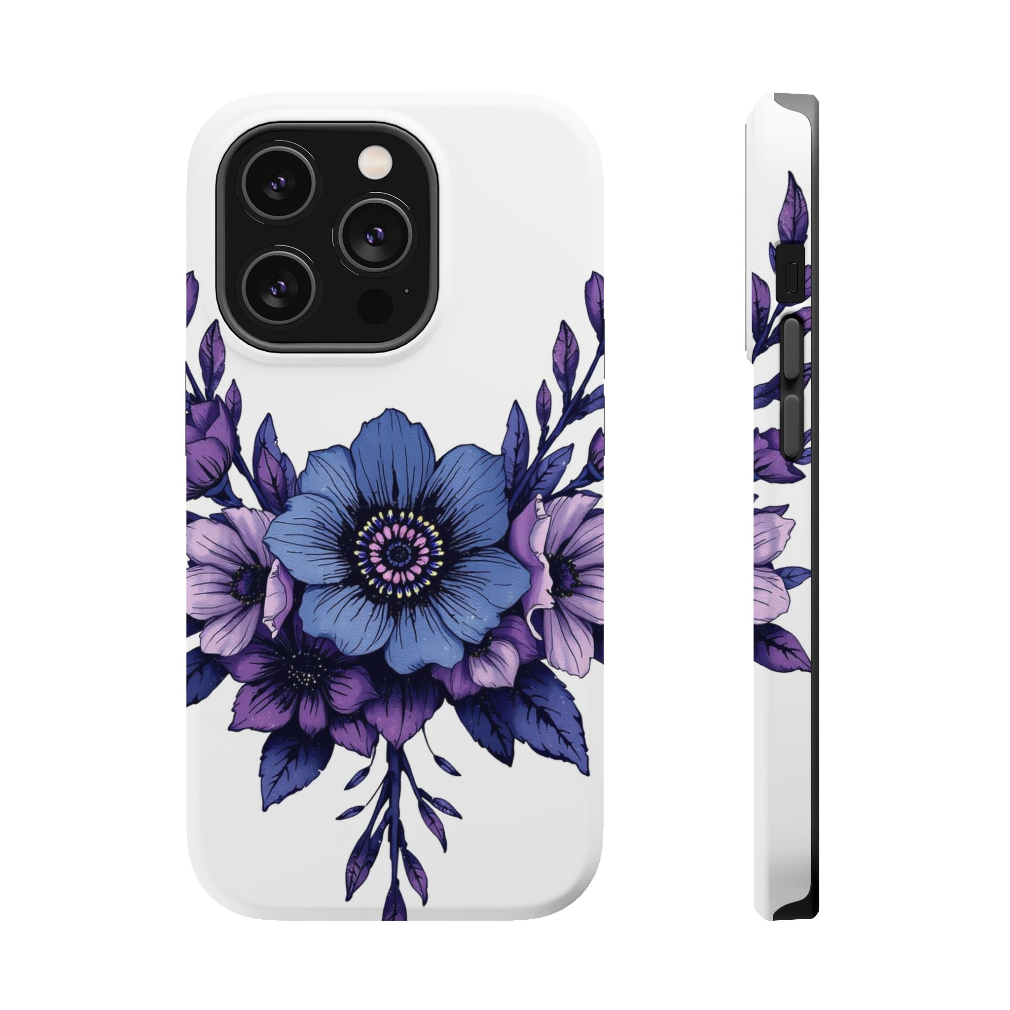 iPhone Floral Crown Grunge Distressed Slim Everyday Designer Case · iPhone Case
