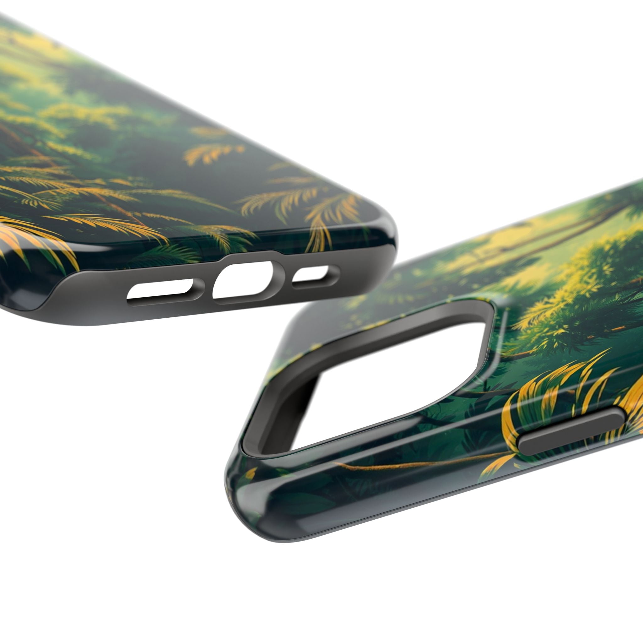 iPhone Rainforest Canopy Vintage Retro Poster Slim iPhone Everyday · iPhone Case