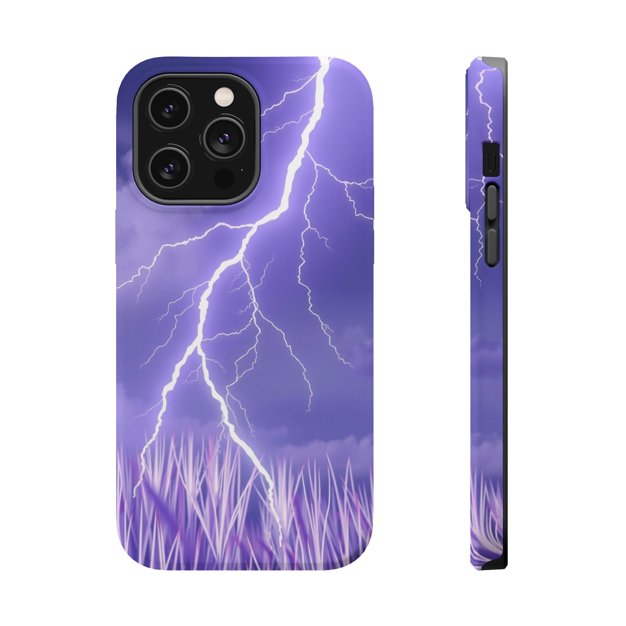 iPhone Dreamy Prairie Lightning Design Slim Everyday Designer Case · iPhone Case