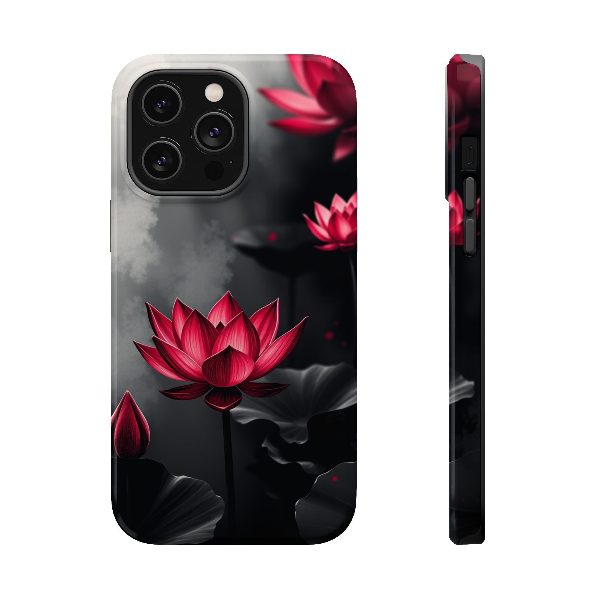 iPhone Lotus Pond Mystic Art 15 Slim Everyday Designer Case · iPhone Case