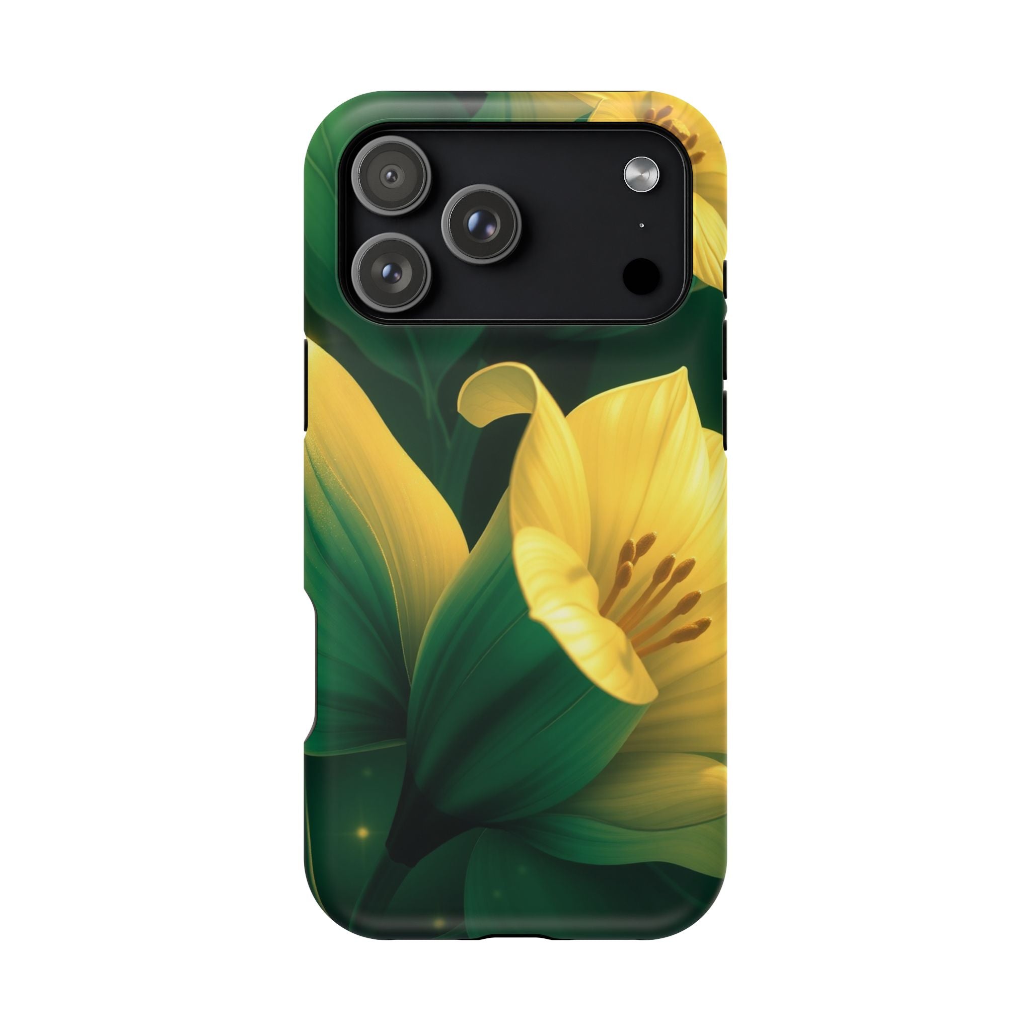 iPhone Night Bloomer Gold Foil Luxury Slim Everyday Designer Case · iPhone Case