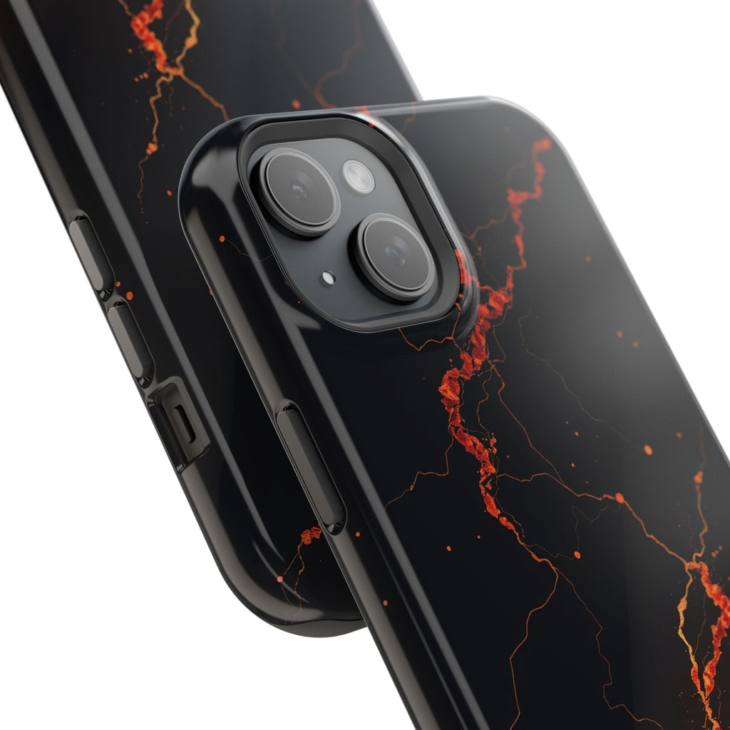 iPhone Petal Storm Electric Art 10 Bold Modern Everyday Snap Case · iPhone Case