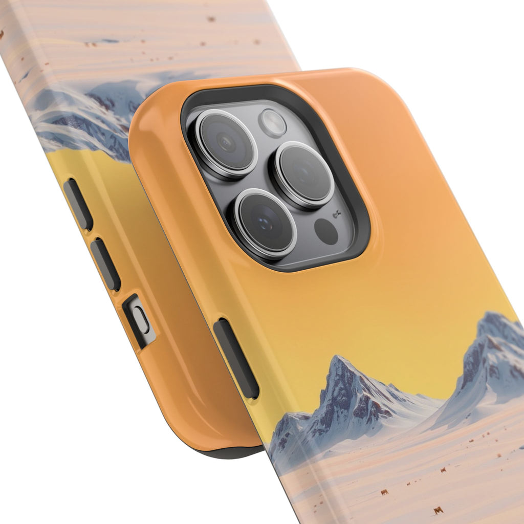 iPhone Mustard And Rust Arctic Tundra Slim Everyday iPhone 20 Designer · iPhone