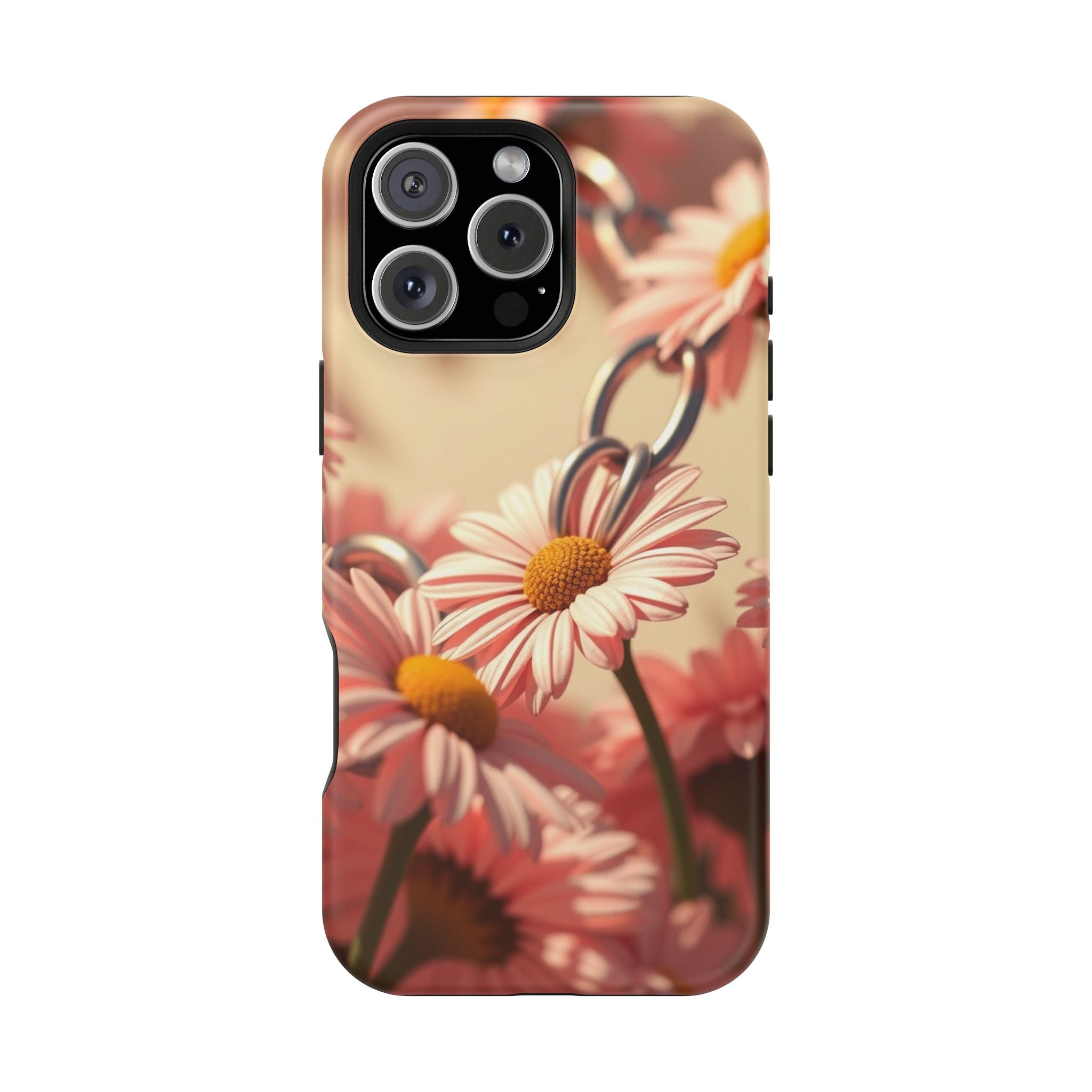 iPhone Vibrant Daisy Chain Design Bold Modern Everyday Snap Case · iPhone Case