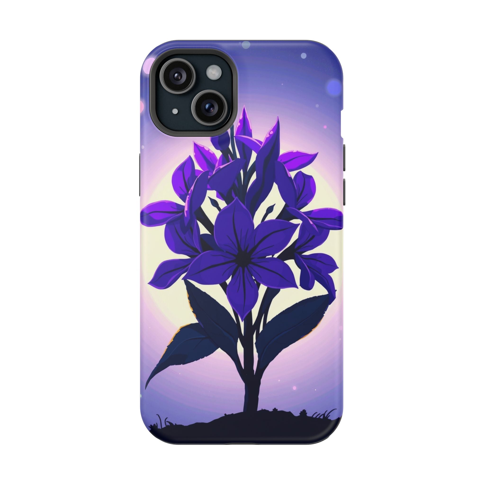 iPhone Floral Crown Mystic Art 13 Bold Modern Everyday Snap Case · iPhone Case