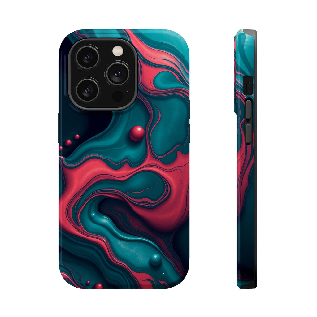 iPhone Fluid Art Electric Slim Everyday Designer Case · iPhone Case Soft Finish