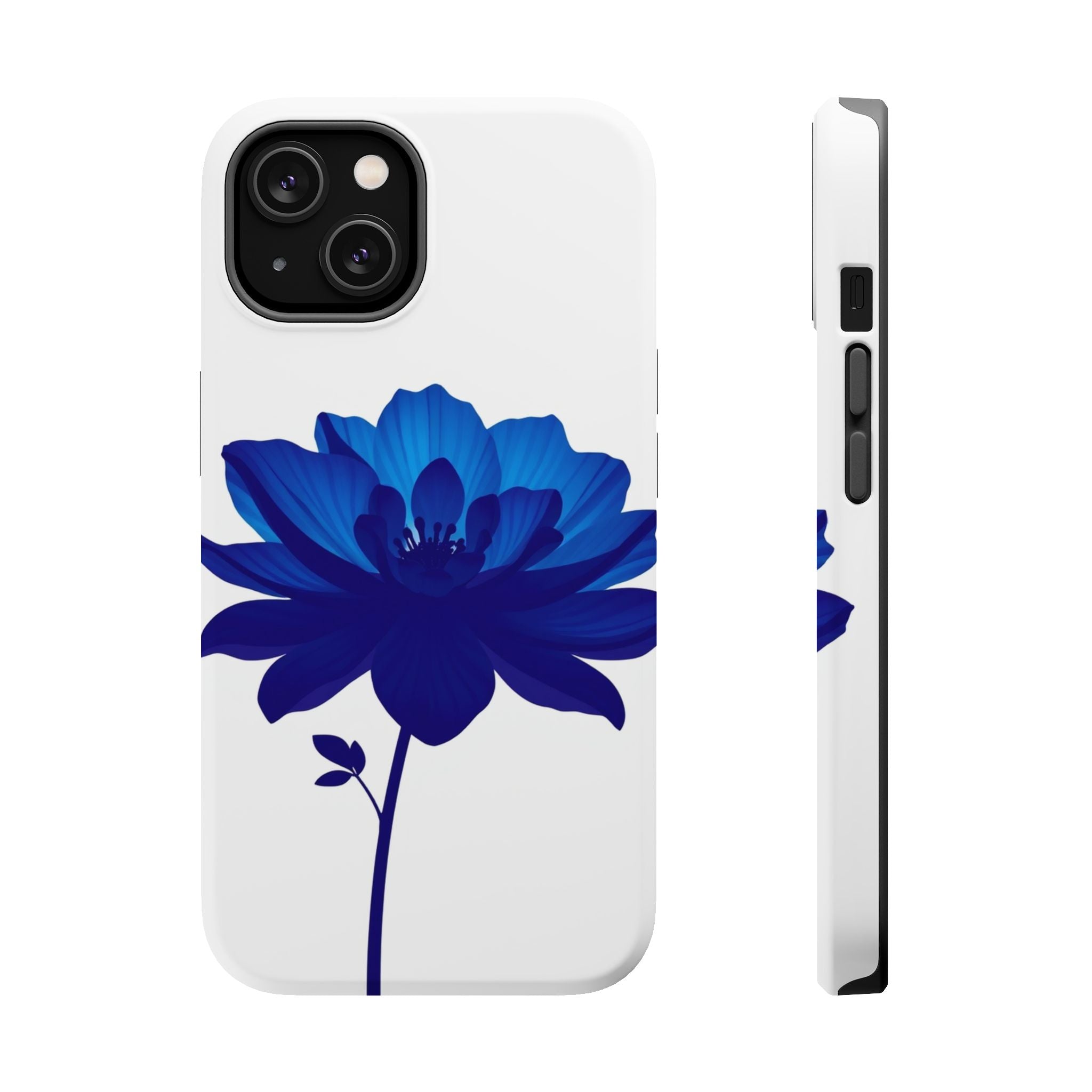 iPhone Serene Floral Silhouette Design Slim Everyday Designer Case · iPhone Case