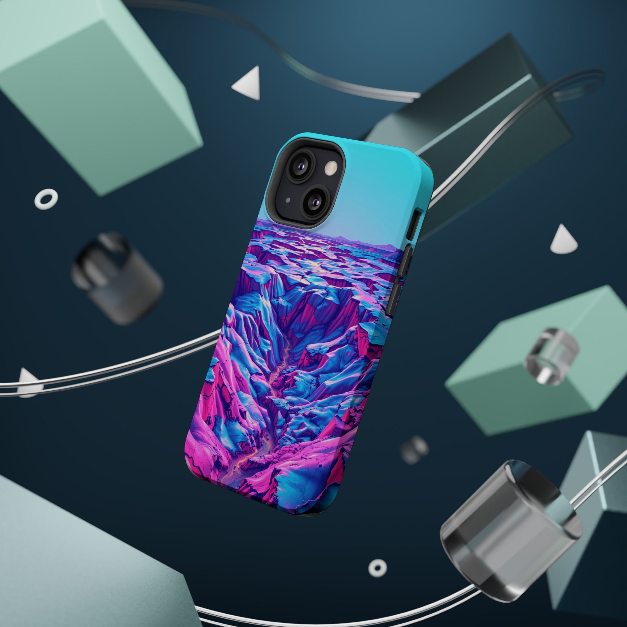 iPhone Lava Field Holographic Iridescent Slim Everyday iPhone Designer · iPhone