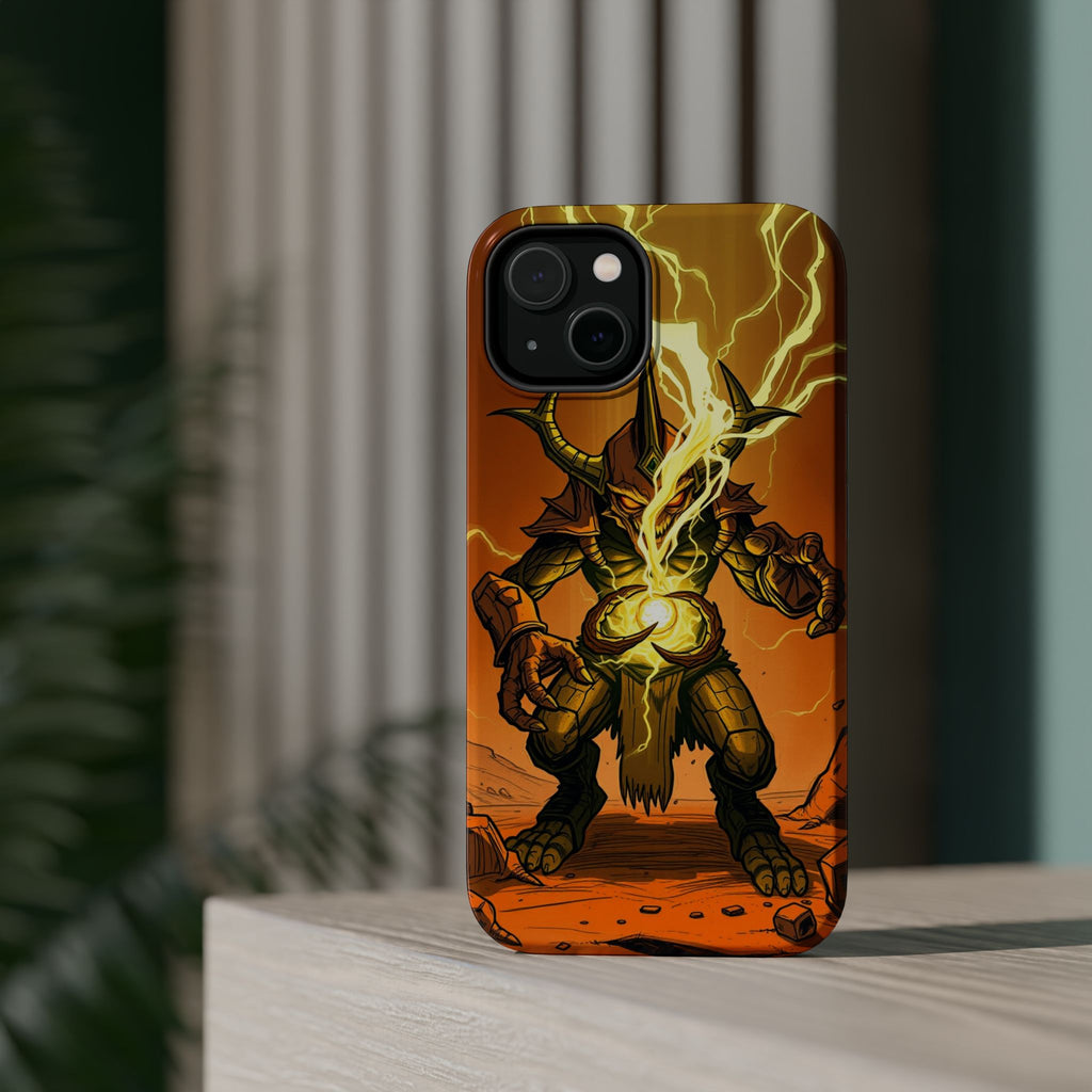 iPhone Burnt Orange And Sand Chaos Goblin Energy Clean Minimal Snap Case · iPhon