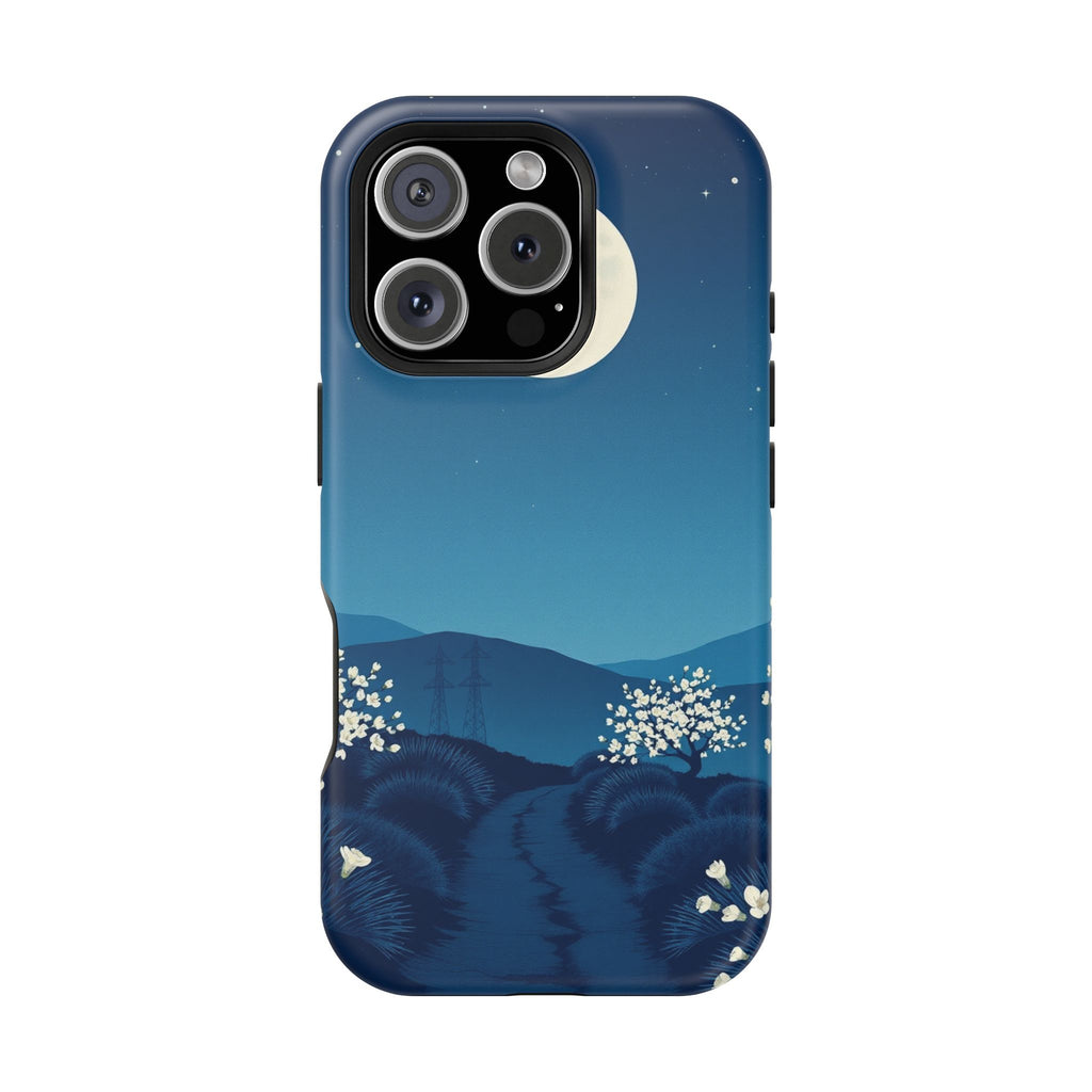 iPhone Vibrant Blossom Trail Design Slim Everyday Designer Case · iPhone Case