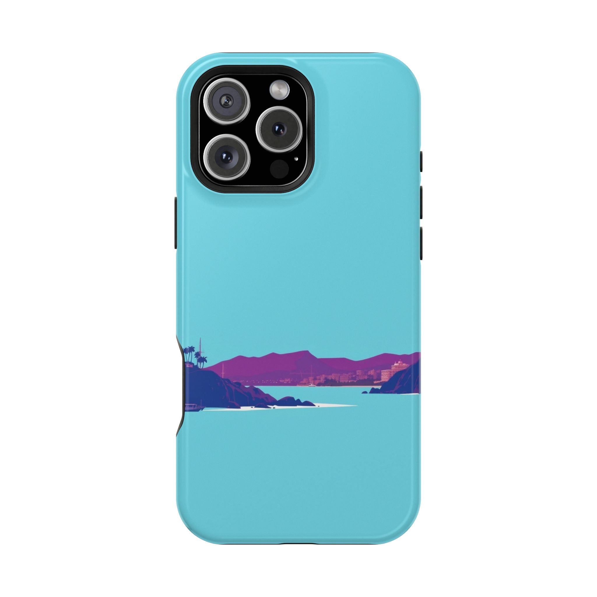iPhone Hibiscus Coast Mystic Art Bold Modern Everyday Snap Case · iPhone Case