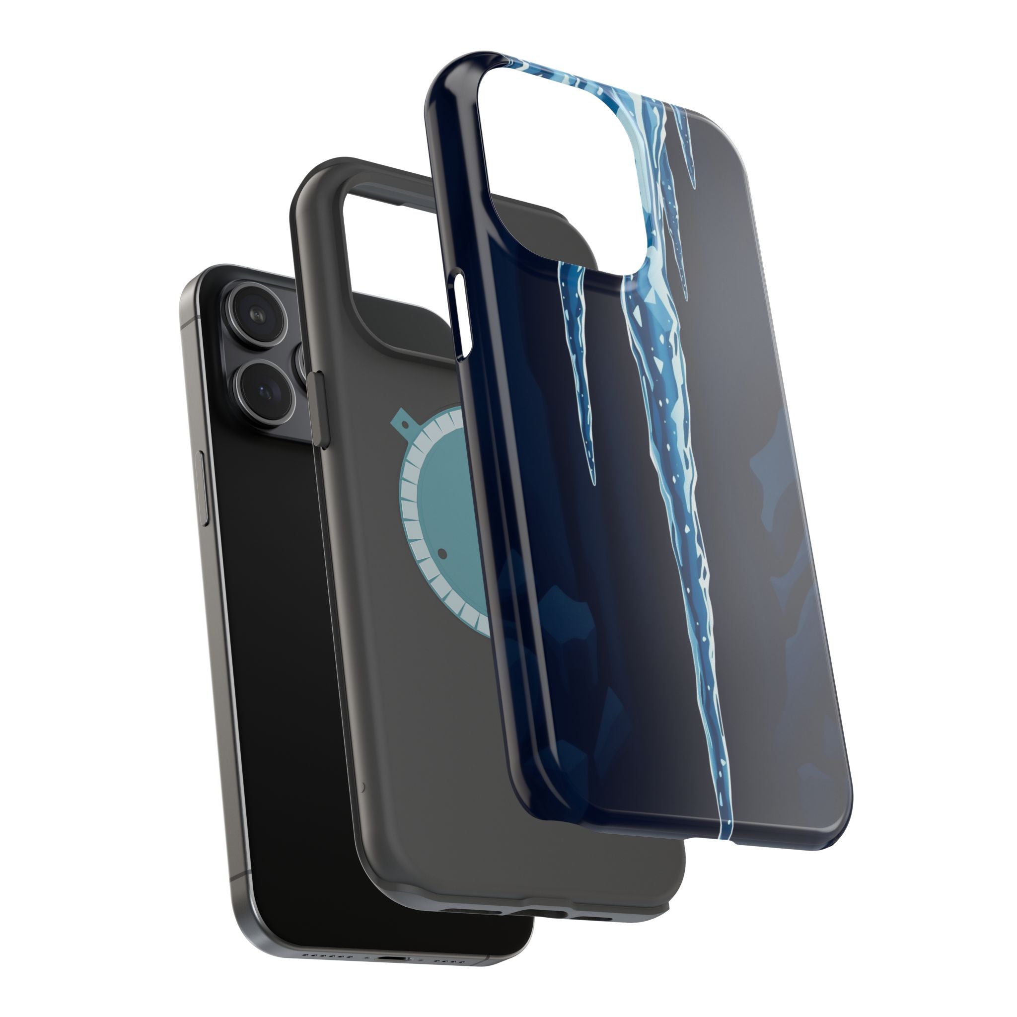 iPhone Vibrant Icicle Formation Design Slim Everyday Designer Case · iPhone Case