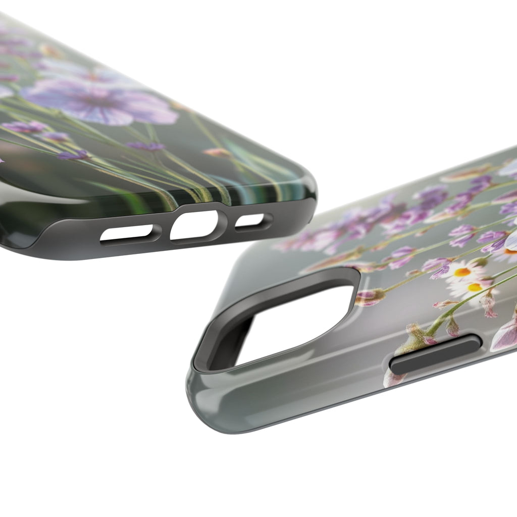 iPhone Wildflower Bunch Enchanted Art Slim Everyday Designer Case · iPhone Case