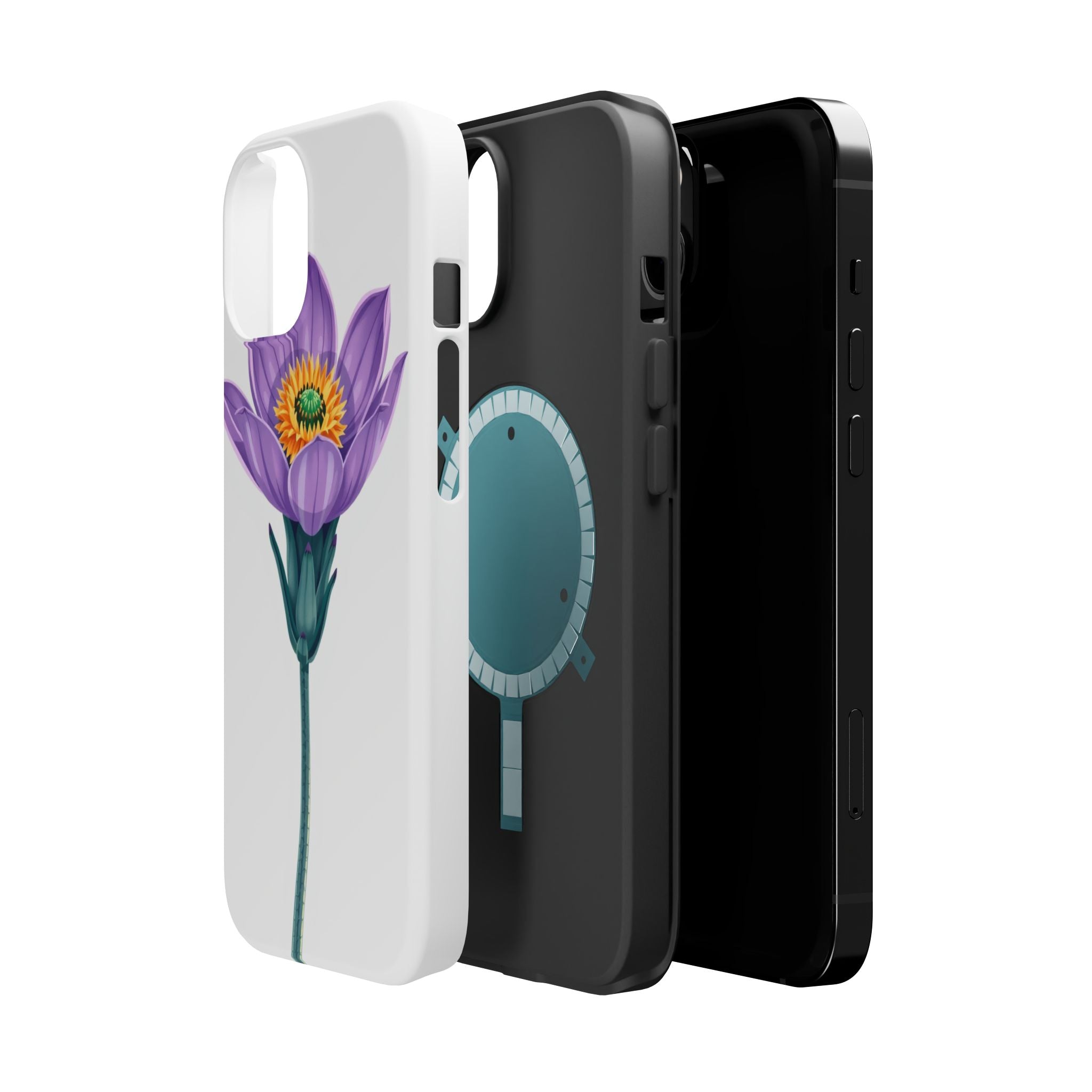iPhone Indigo And Violet Desert Flower Slim Everyday Designer Case · iPhone Case