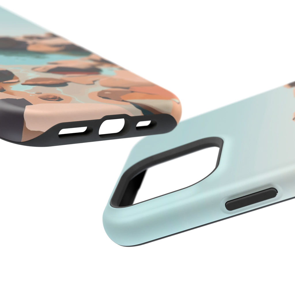 iPhone Tidal Pool Oil Painting Impressionist Slim iPhone Everyday · iPhone Case