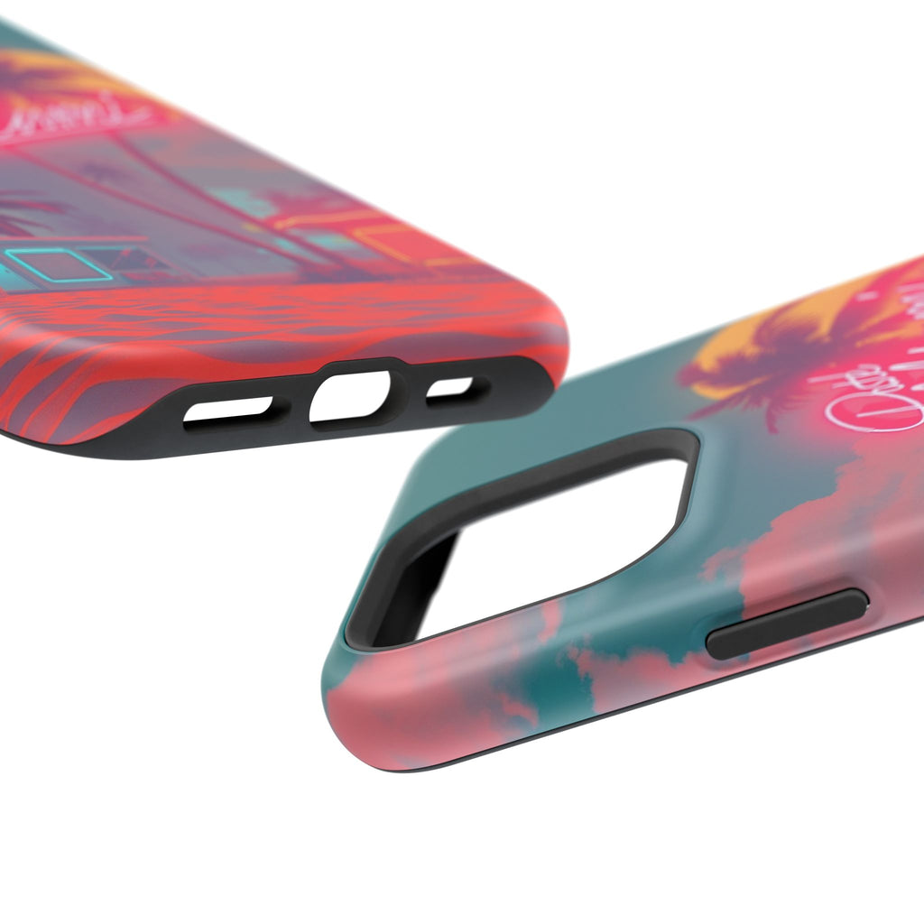 iPhone 1980s Pastel Miami Enchanted Art Slim Everyday Designer Case · iPhone Cas