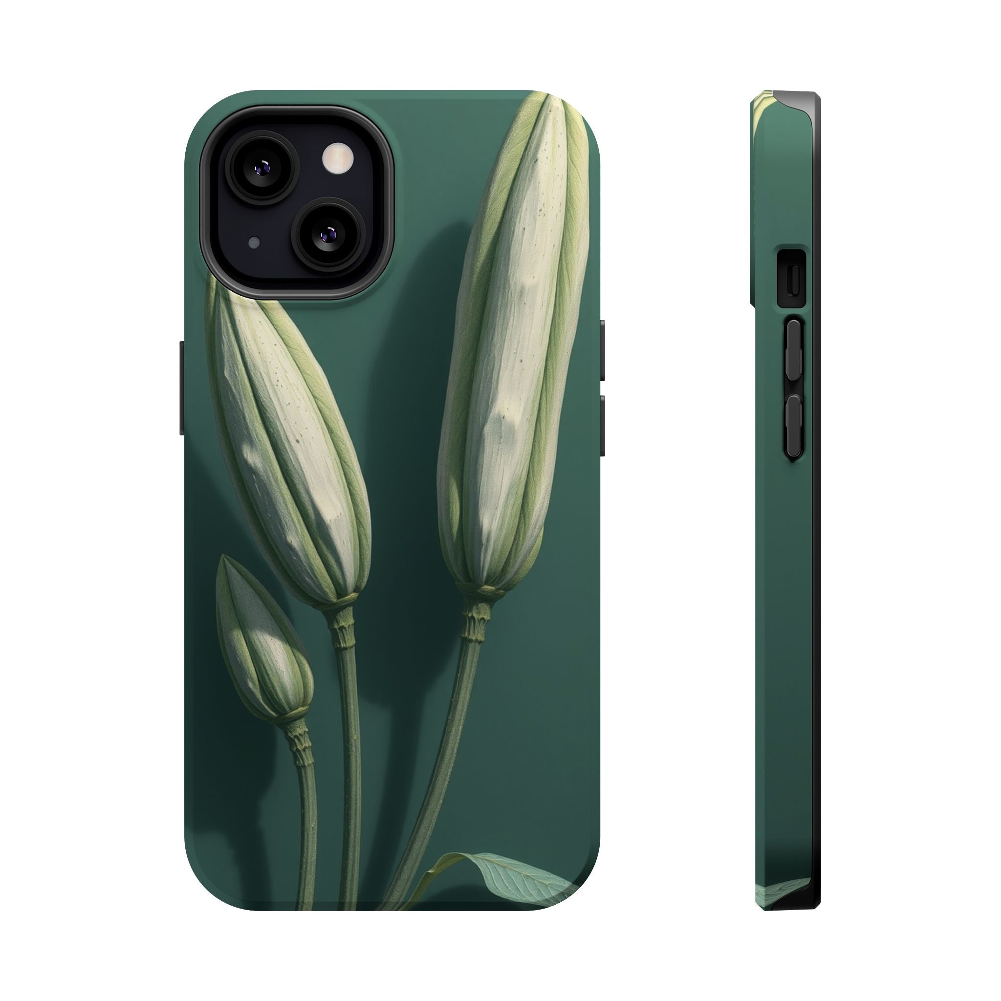 iPhone Botanical Illustration Grunge Distressed Soft iPhone Finish · iPhone Case
