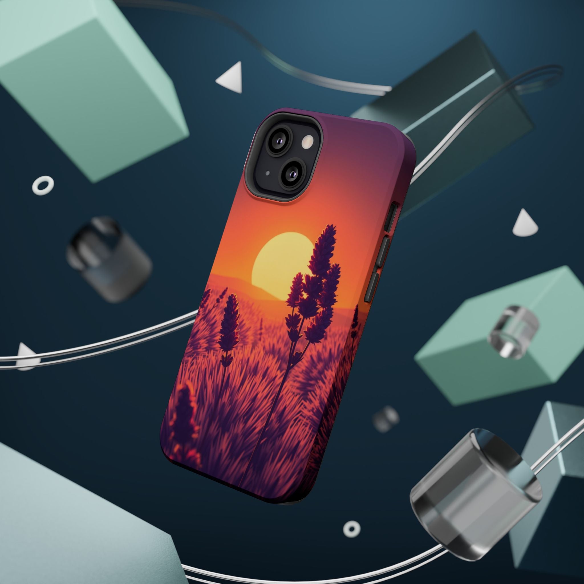 iPhone Sunset Amber And Peach Lavender Haze Slim iPhone Everyday · iPhone Case
