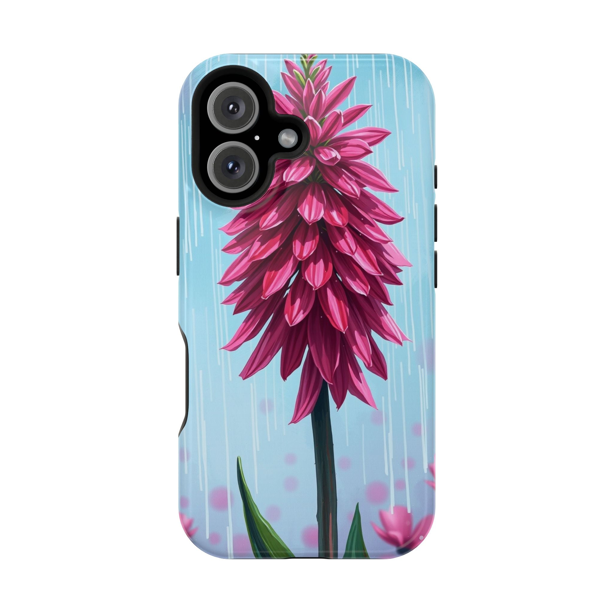iPhone Cyan And Magenta Spring Shower Bloom Slim iPhone Everyday · iPhone Case