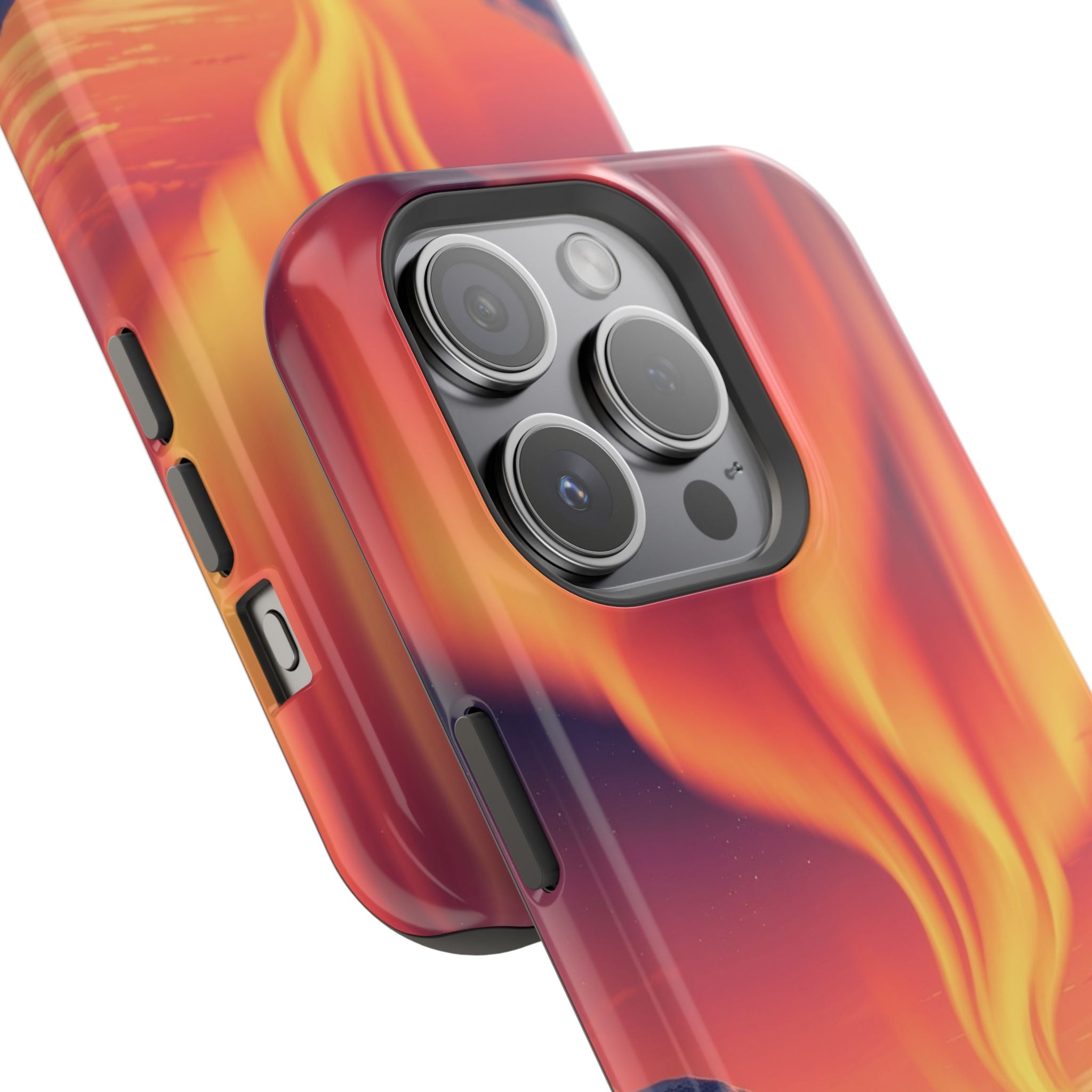 iPhone Sunset Amber And Peach Northern Lights Slim iPhone Everyday · iPhone Case