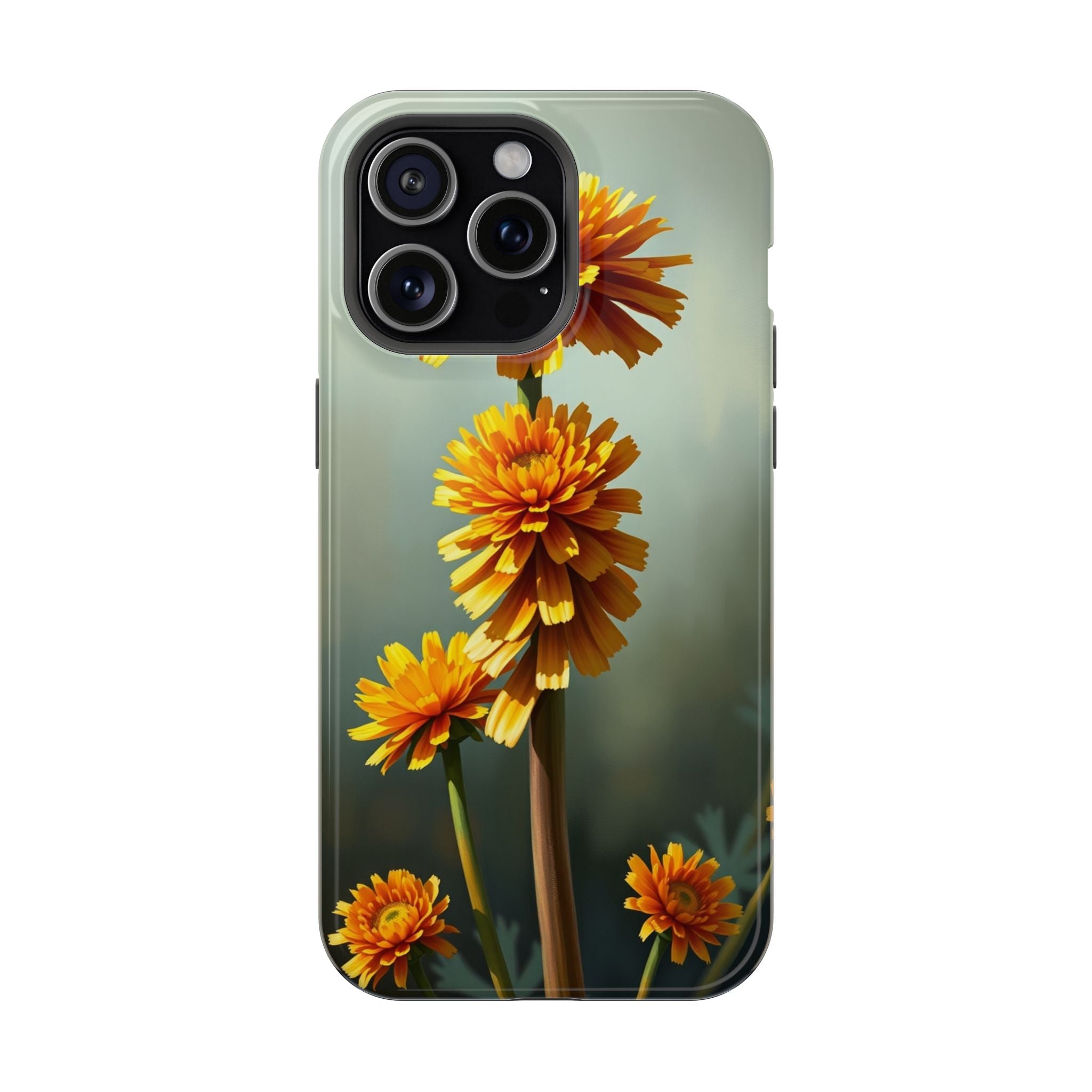 iPhone Ranunculus Stack Electric Art Slim Everyday Designer Case · iPhone Case