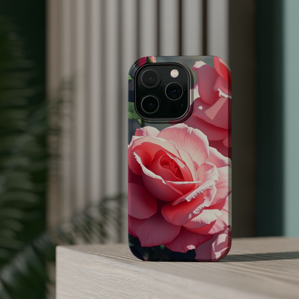 iPhone Serene Rose Garden Design Bold Modern Everyday Snap Case · iPhone Case