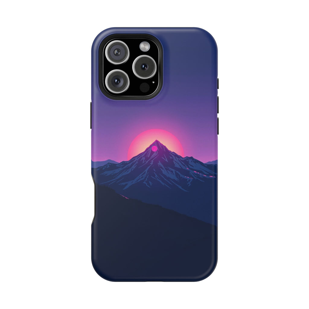iPhone Mountain at Sunrise Electric Art Slim Everyday iPhone 15 · iPhone Case