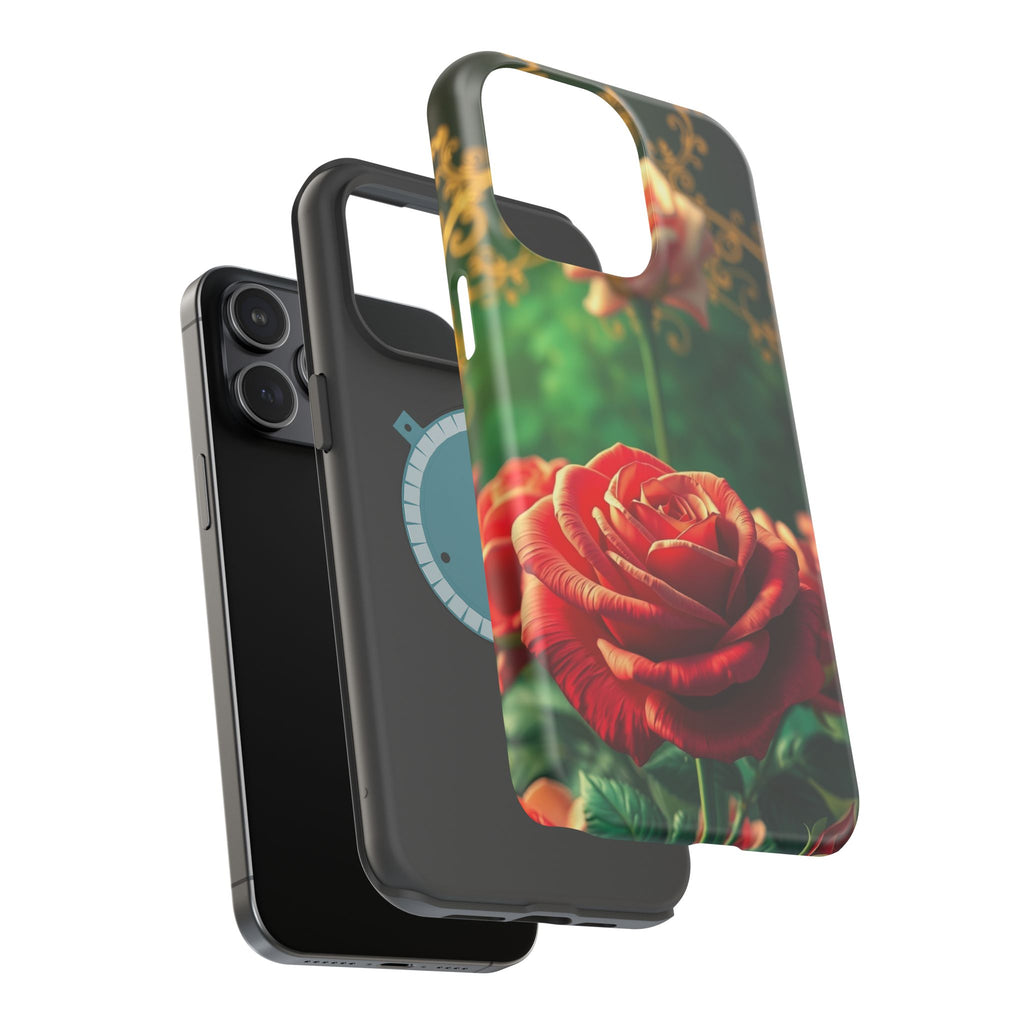 iPhone Rose Garden Enchanted Art Bold Modern Everyday Snap Case · iPhone Case