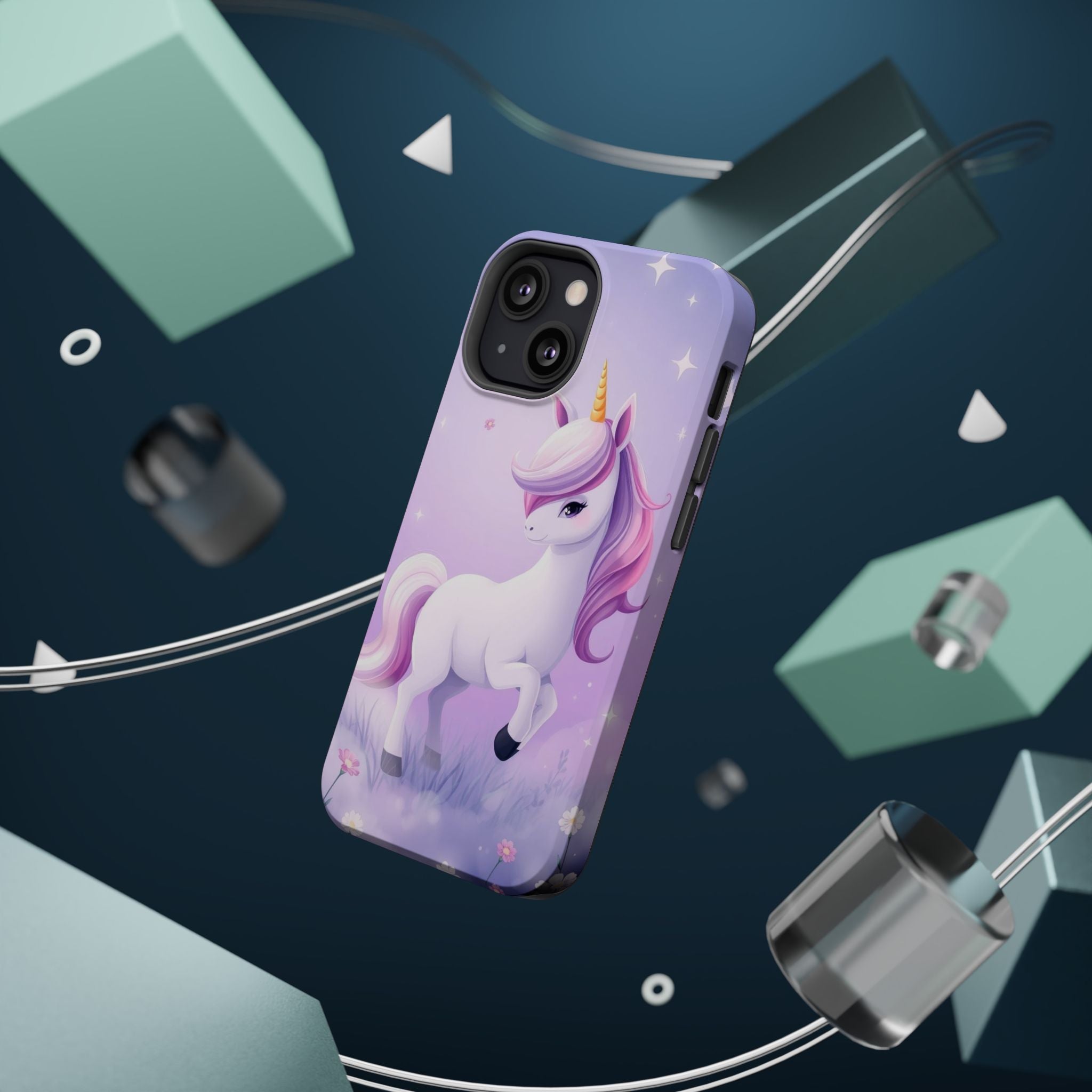 iPhone Lilac Mist Unicorn Kids Fun iPhone Phone Case Gift Artistic · iPhone Case