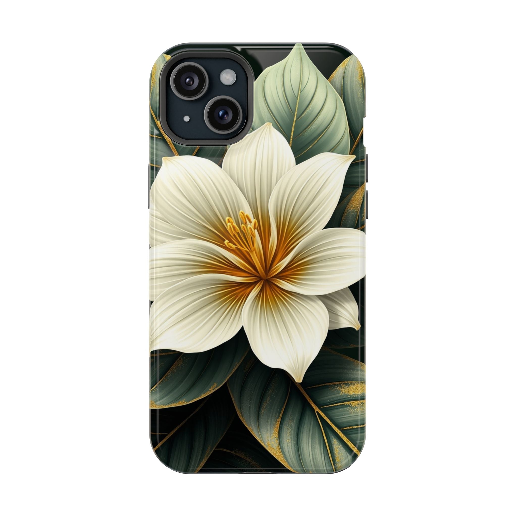 iPhone Radiant Tropical Bloom Design Slim Everyday Designer Case · iPhone Case