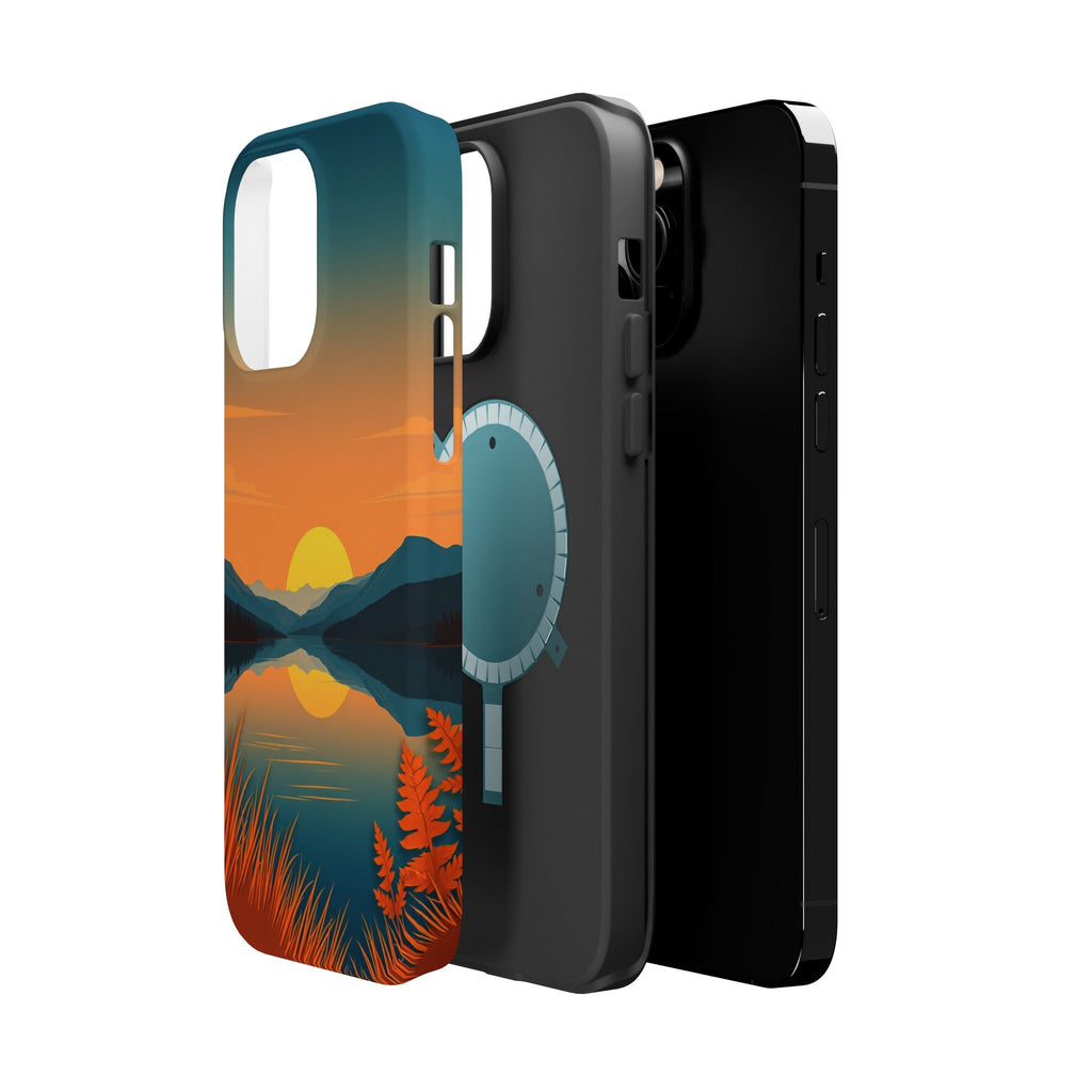 iPhone Lake at Twilight Cinematic Art Slim Everyday Designer Case · iPhone Case