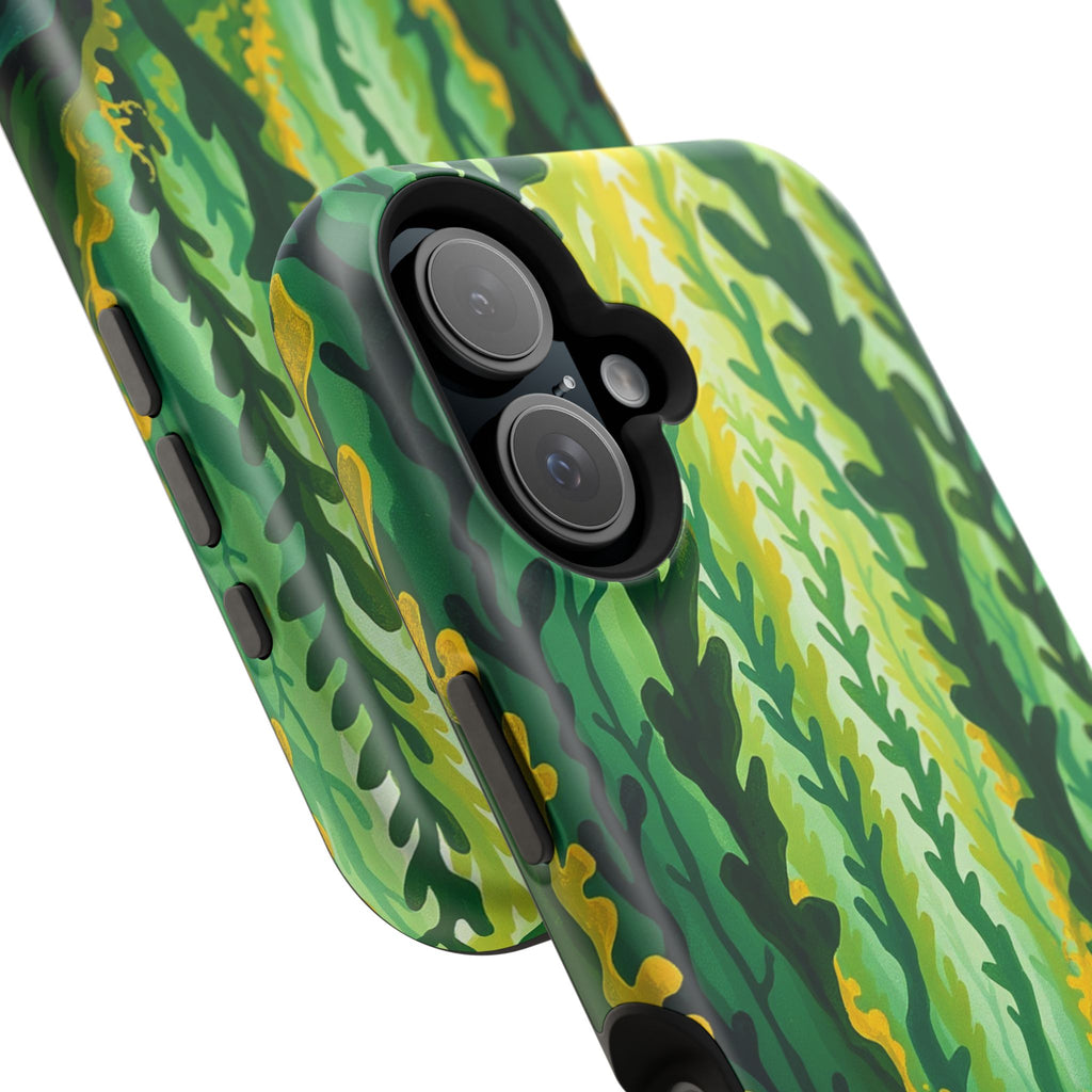 iPhone Kelp Forest Oil Painting Impressionist Slim iPhone Everyday · iPhone Case
