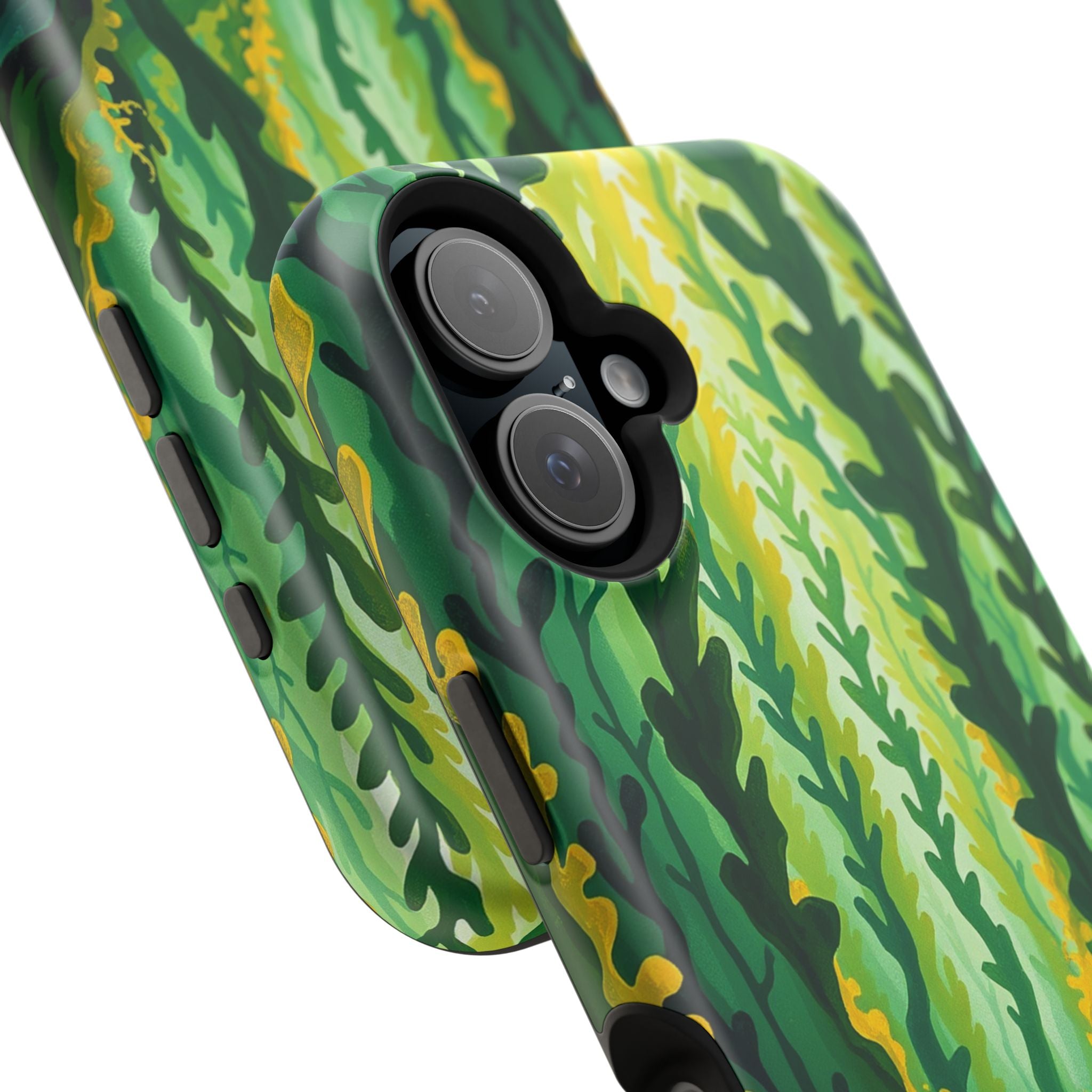 iPhone Kelp Forest Oil Painting Impressionist Slim iPhone Everyday · iPhone Case