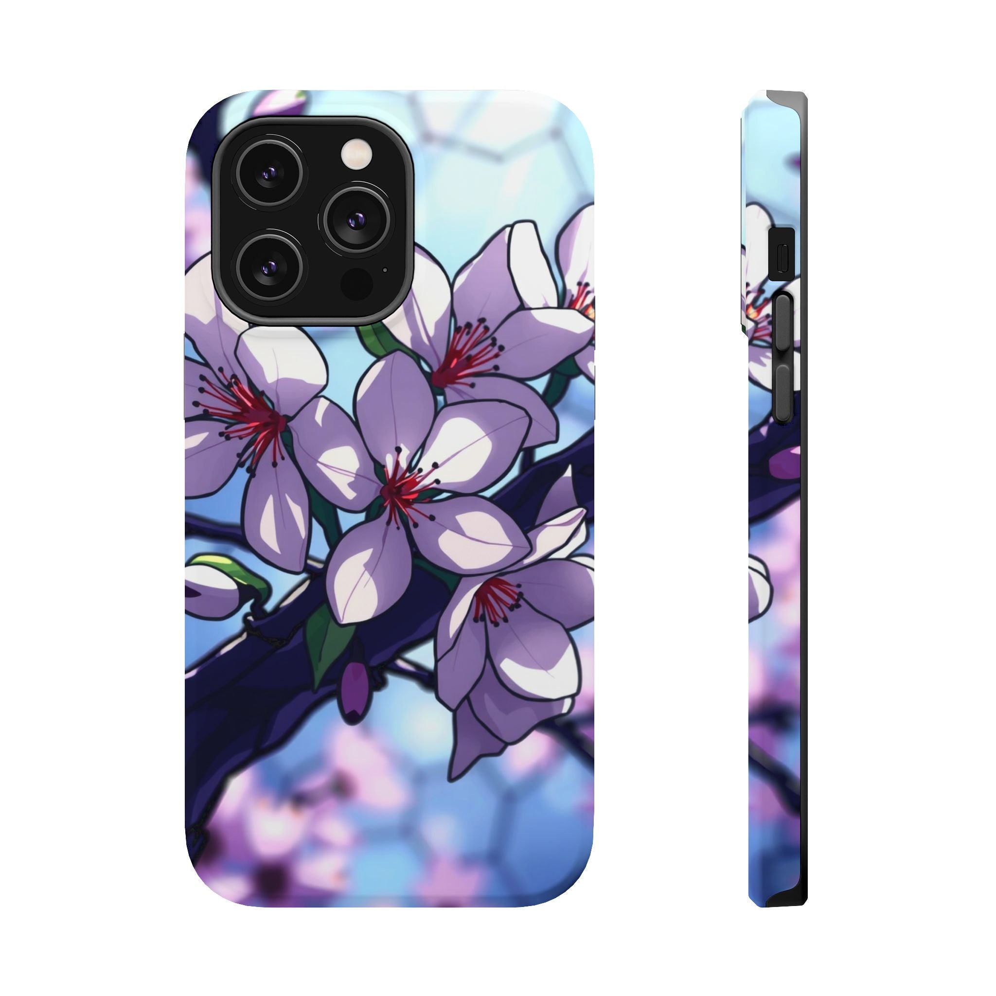 iPhone Dreamy Cherry Blossom Design Slim Everyday Designer Case · iPhone Case